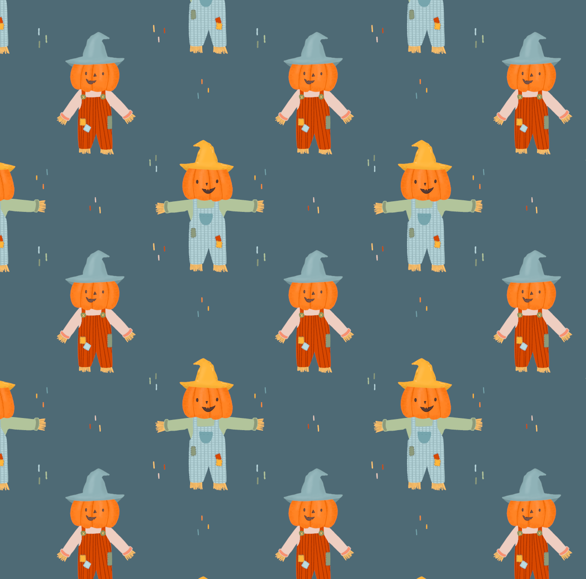 French Terry - Vogelscheuche