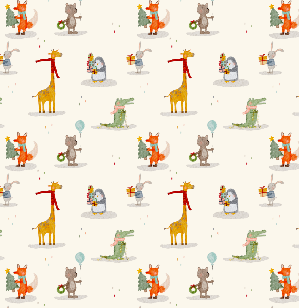 Stretch Frottee - Oh du Fröhliche