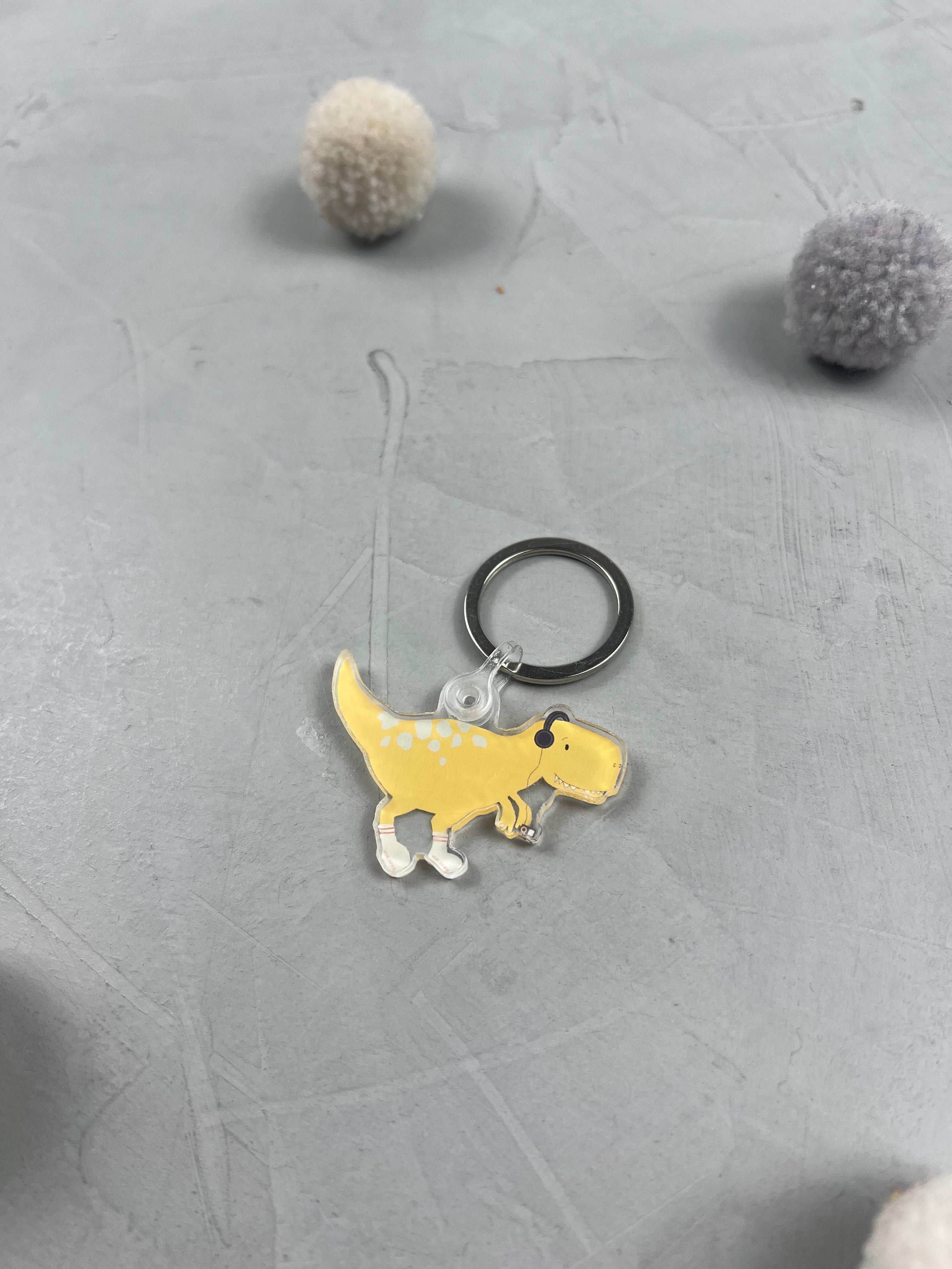 Schlüsselanhänger - T-Rex/Urknallgang
