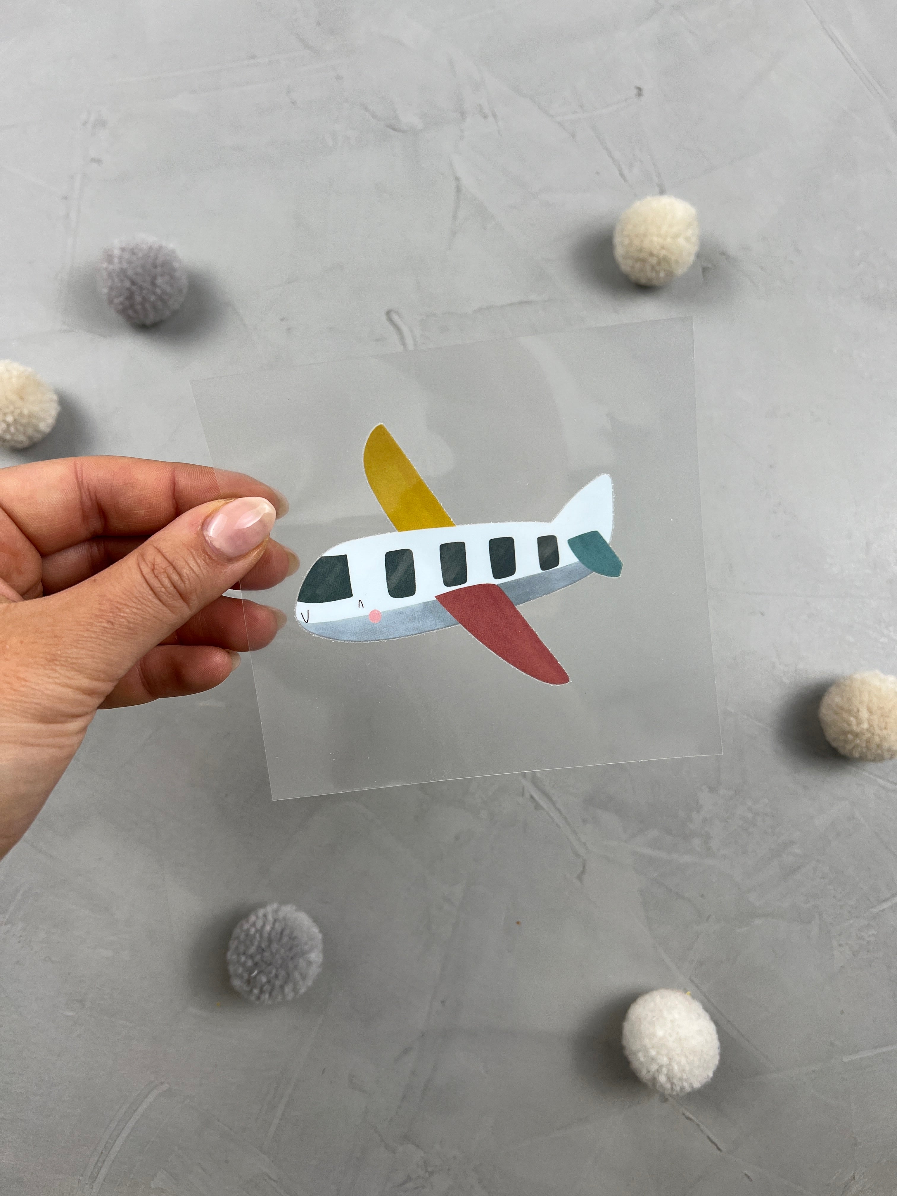 kleines Bügelbild - Flugmodus