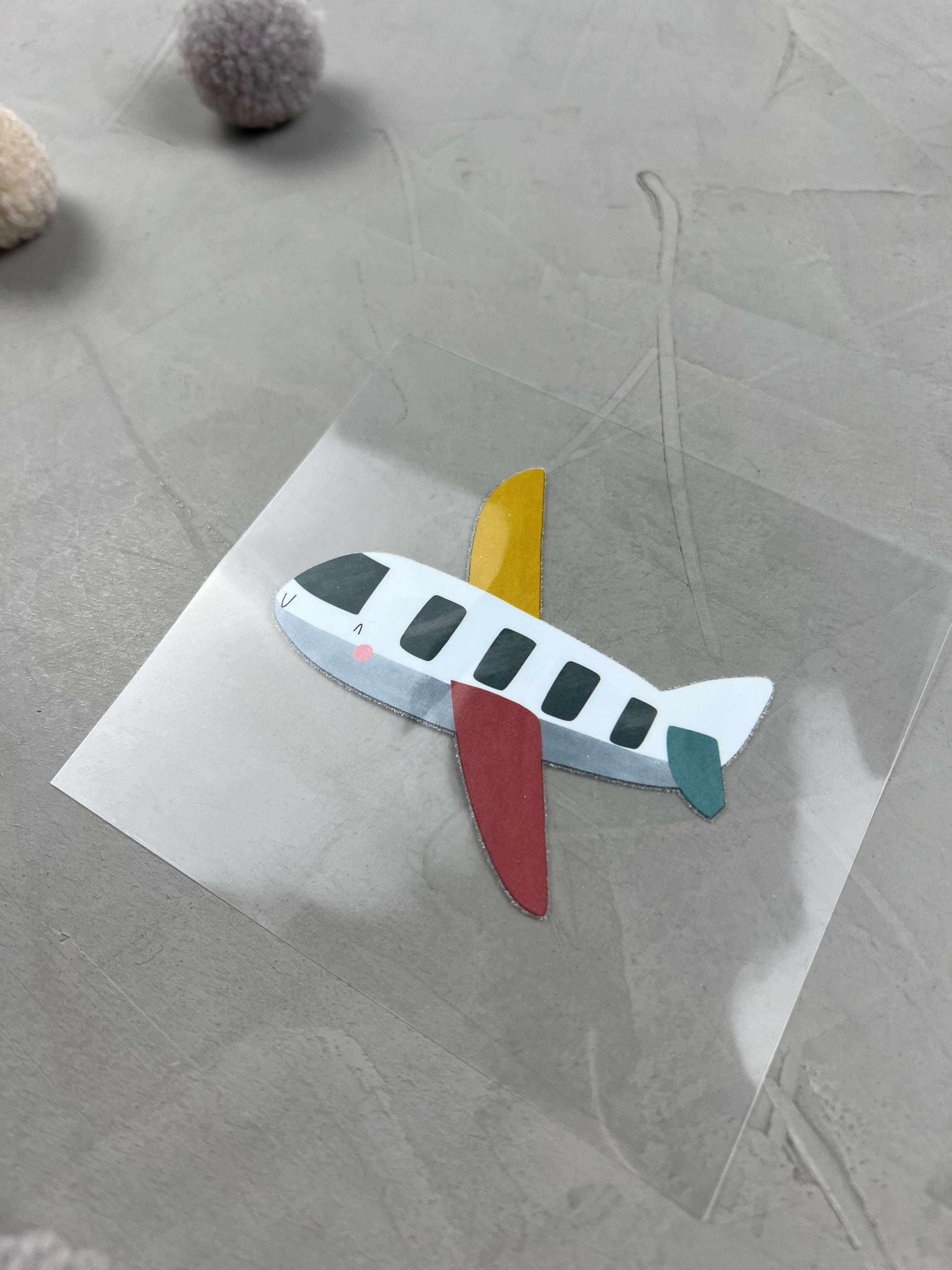 kleines Bügelbild - Flugmodus