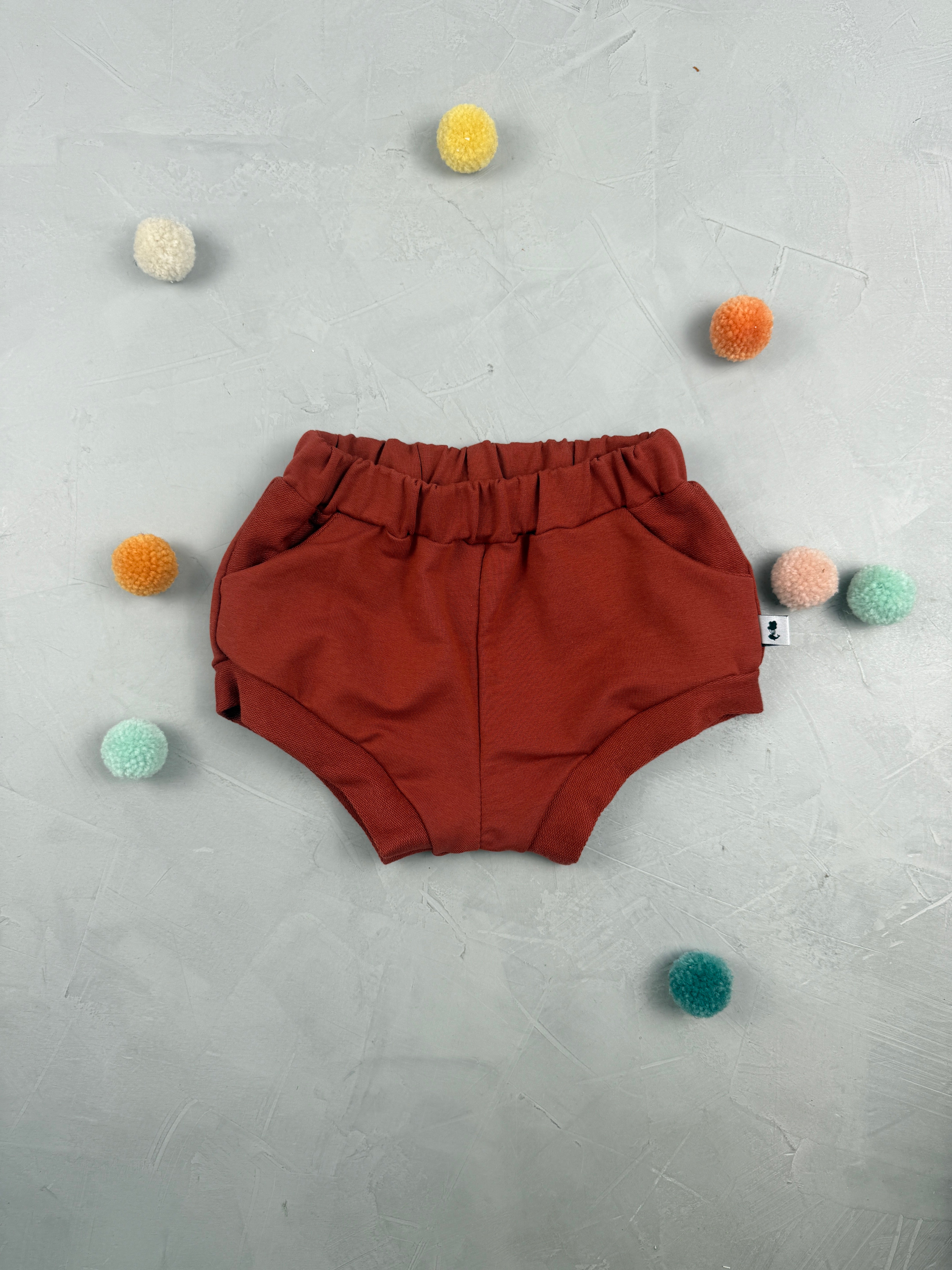 Retro Bummies - Mohn (12-18 M)