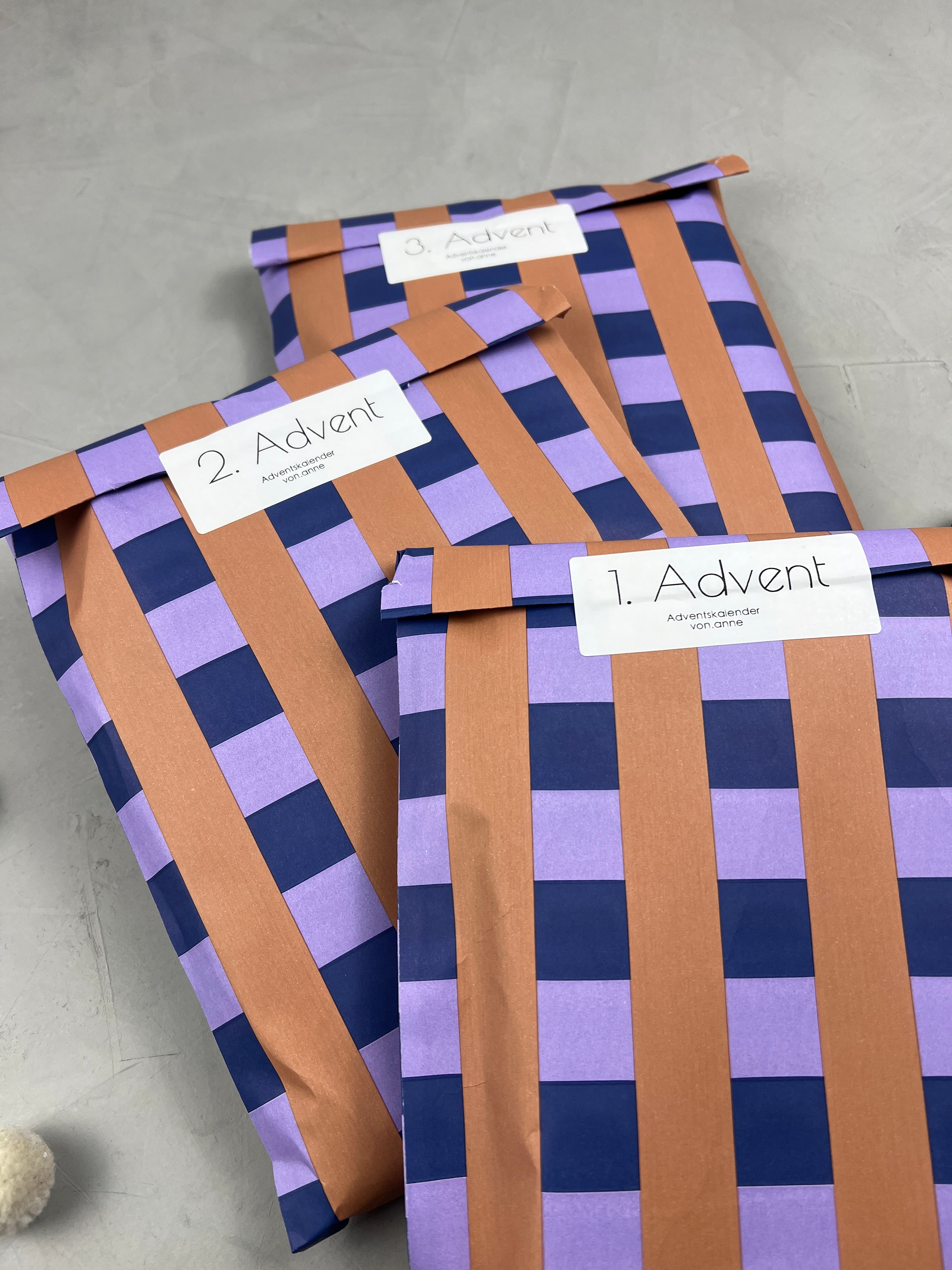 einzelnes Adventspaket - Adventskalender 2025