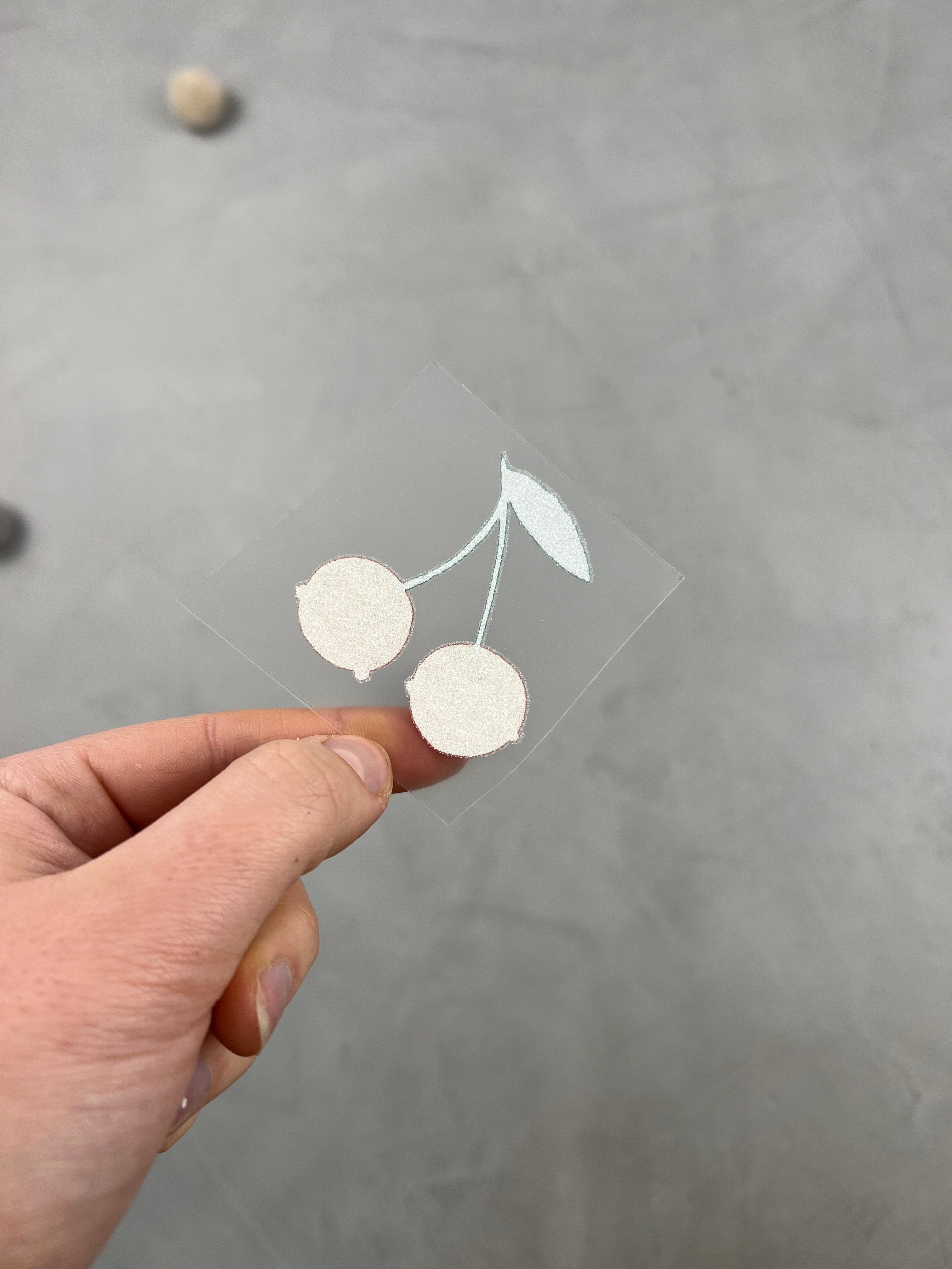 kleines Bügelbild - Cherry sweet