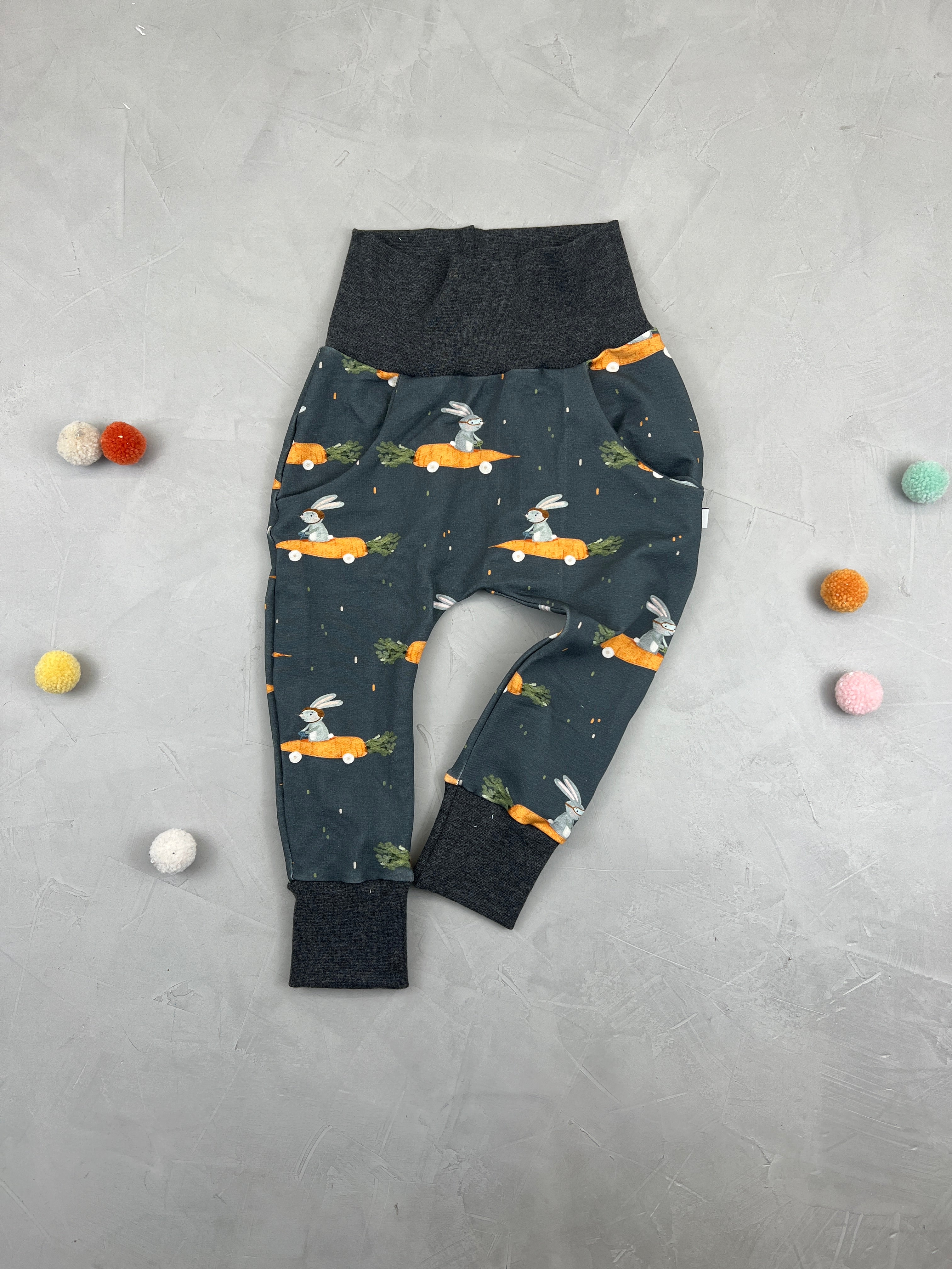 Pumphose - Flotte Karotte (Gr. 92)