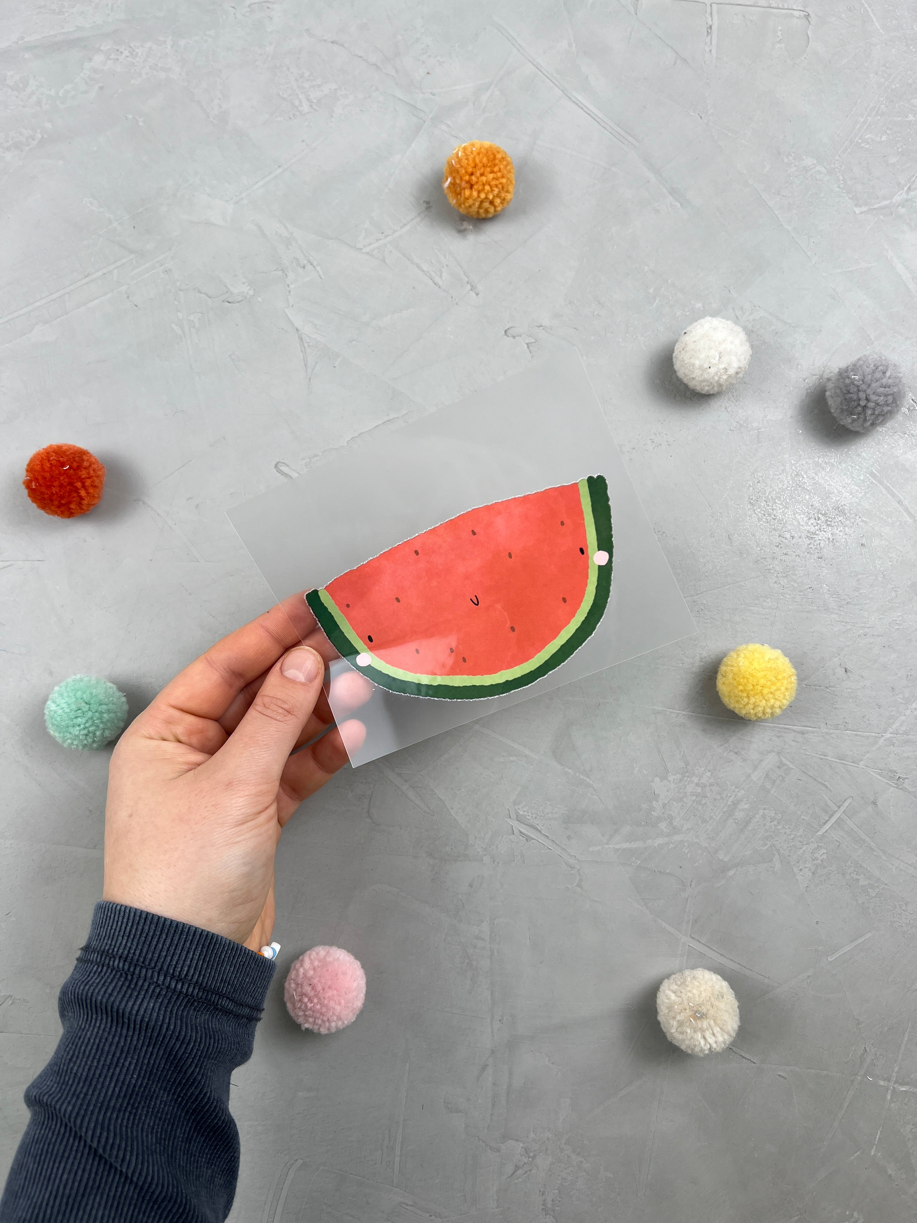 kleines Bügelbild - One in a melon