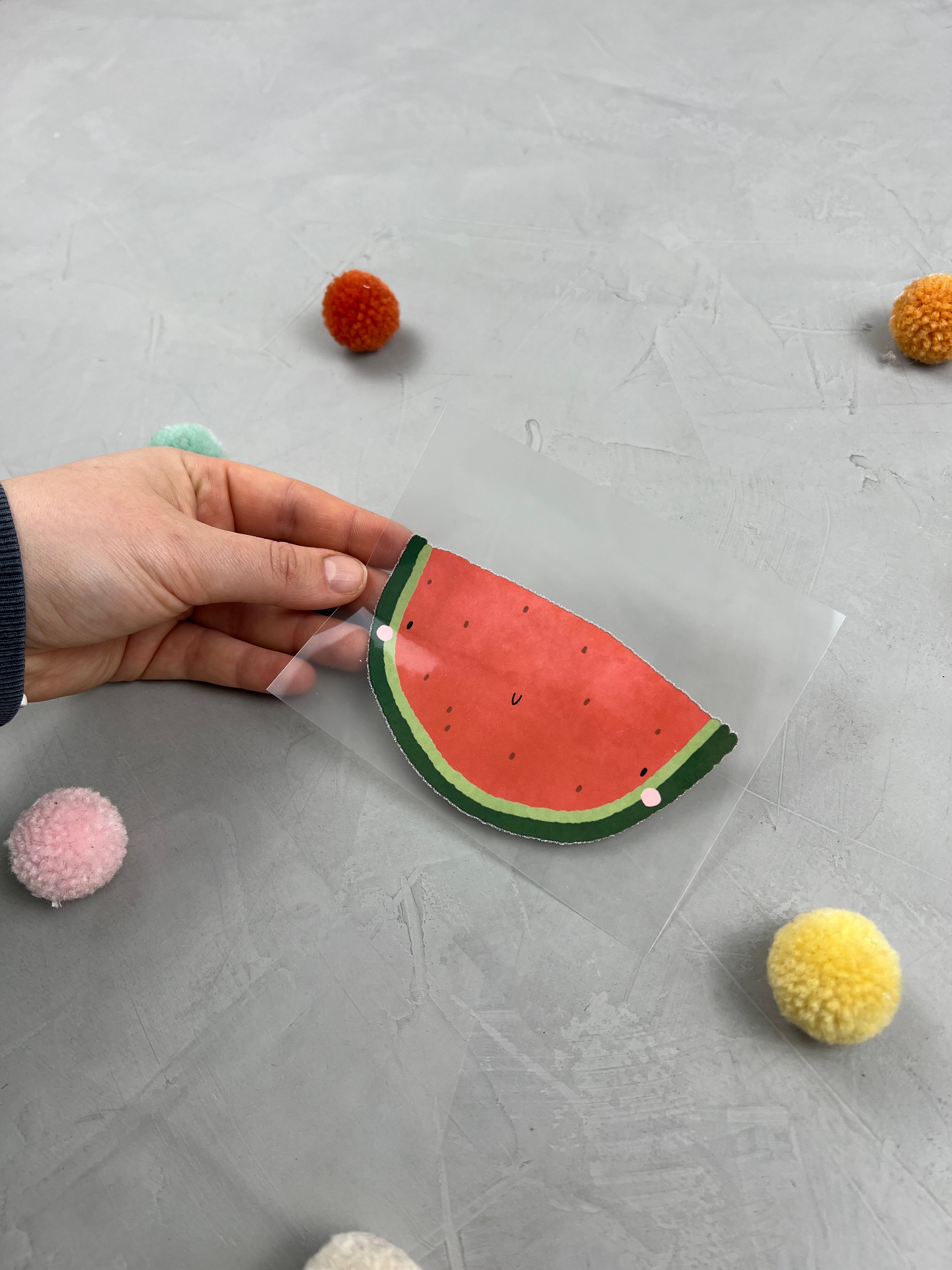 kleines Bügelbild - One in a melon