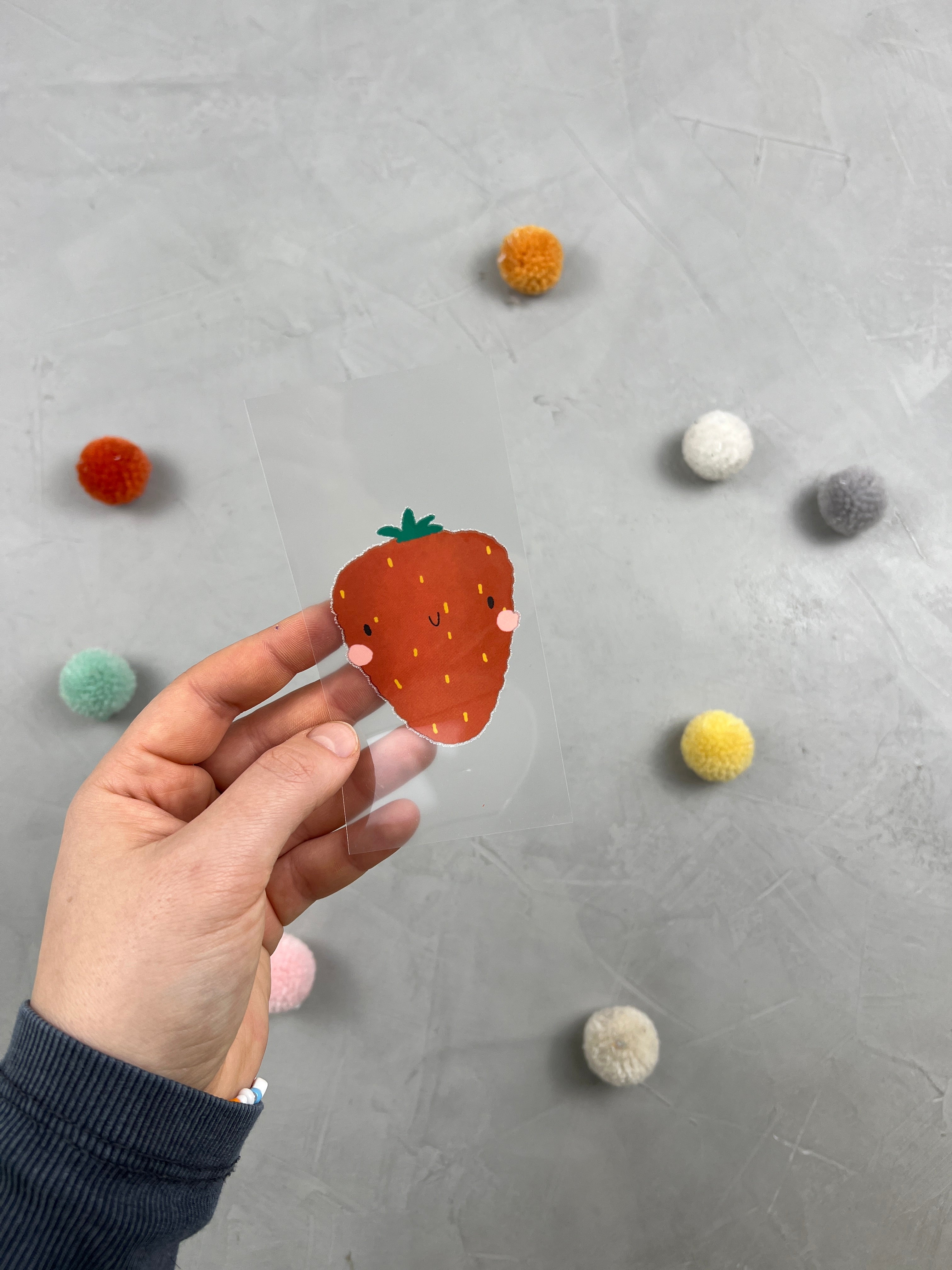 kleines Bügelbild - Unentbeerlich