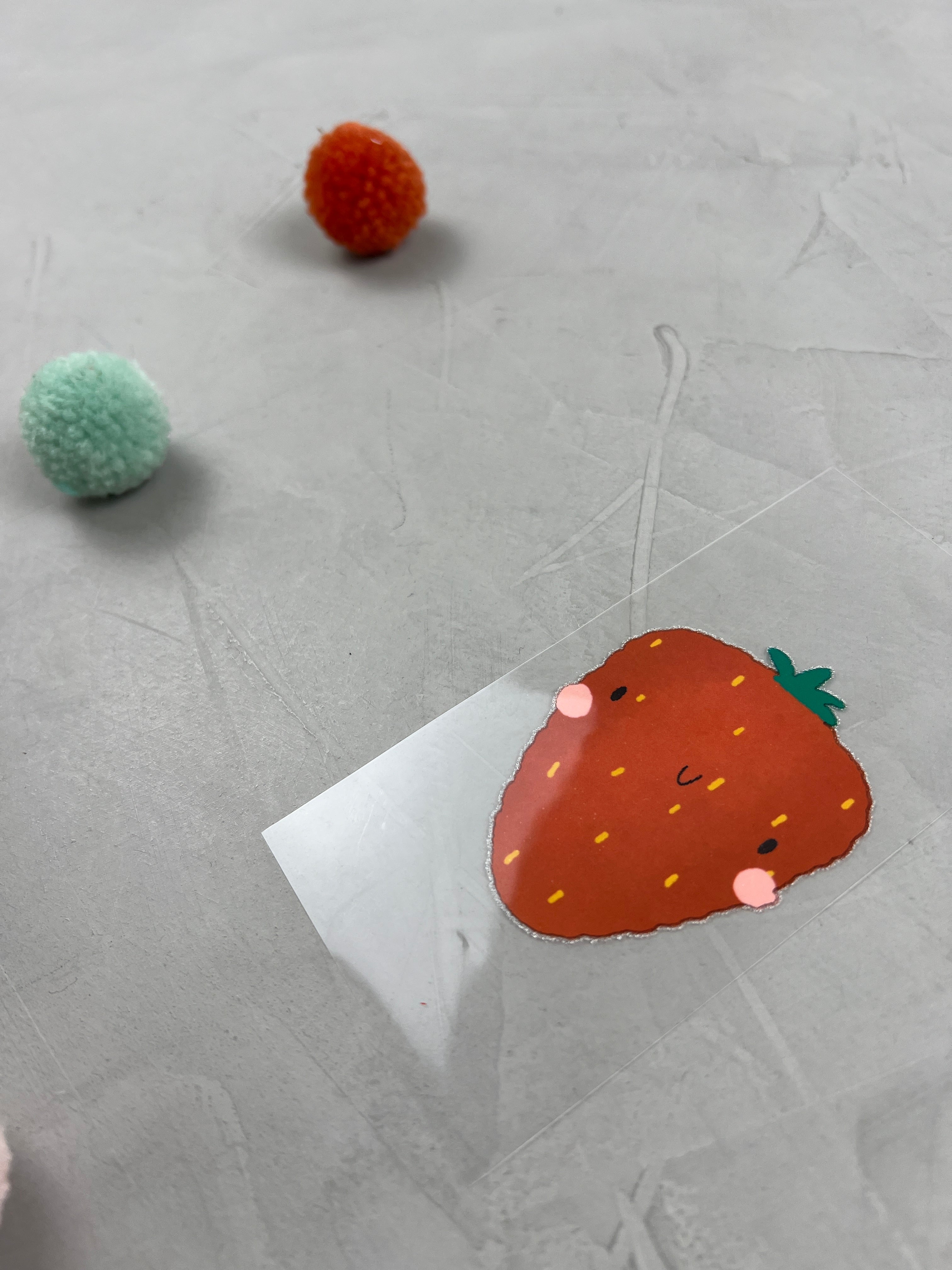 kleines Bügelbild - Unentbeerlich