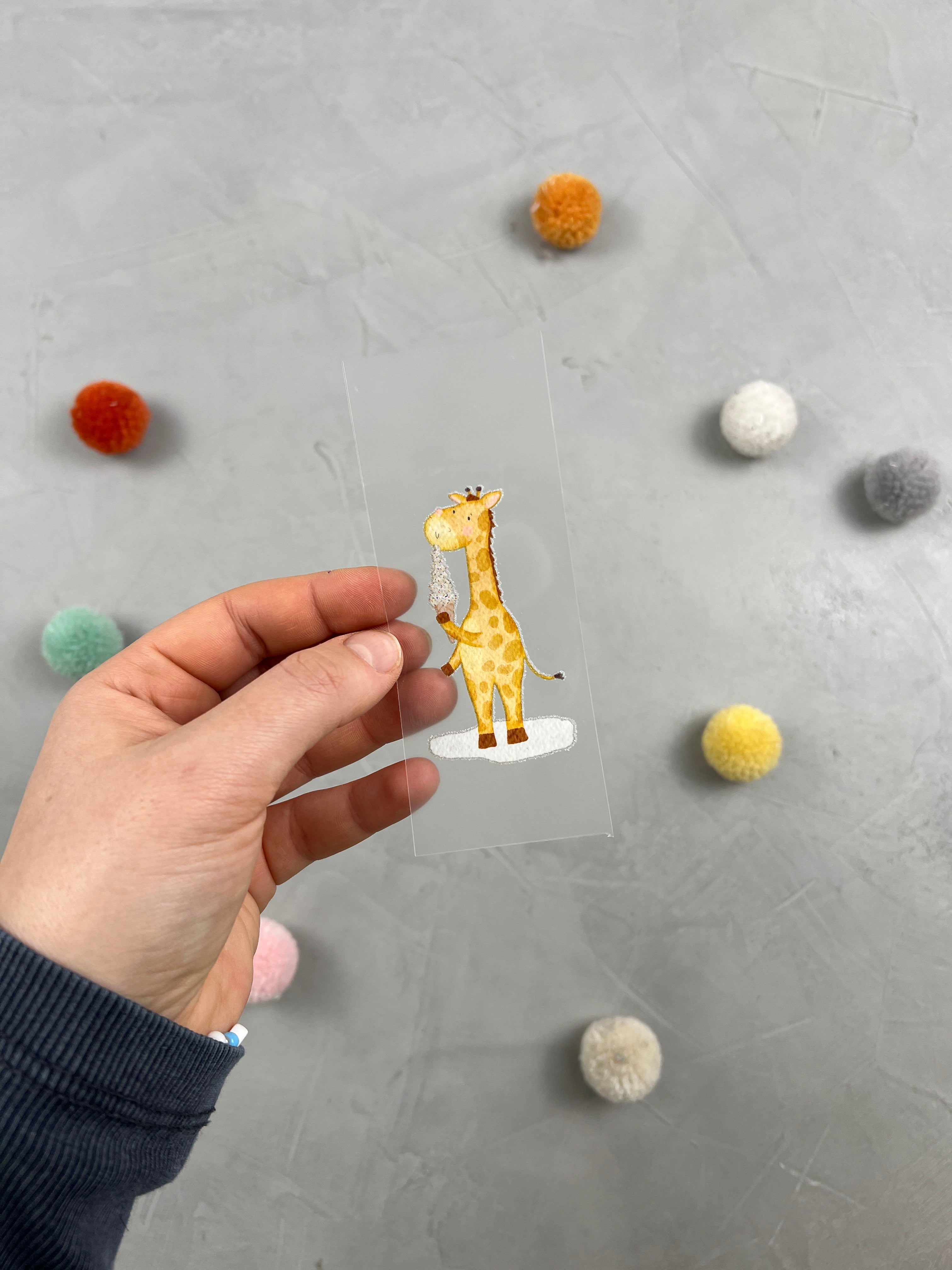 kleines Bügelbild - Eisberg voraus