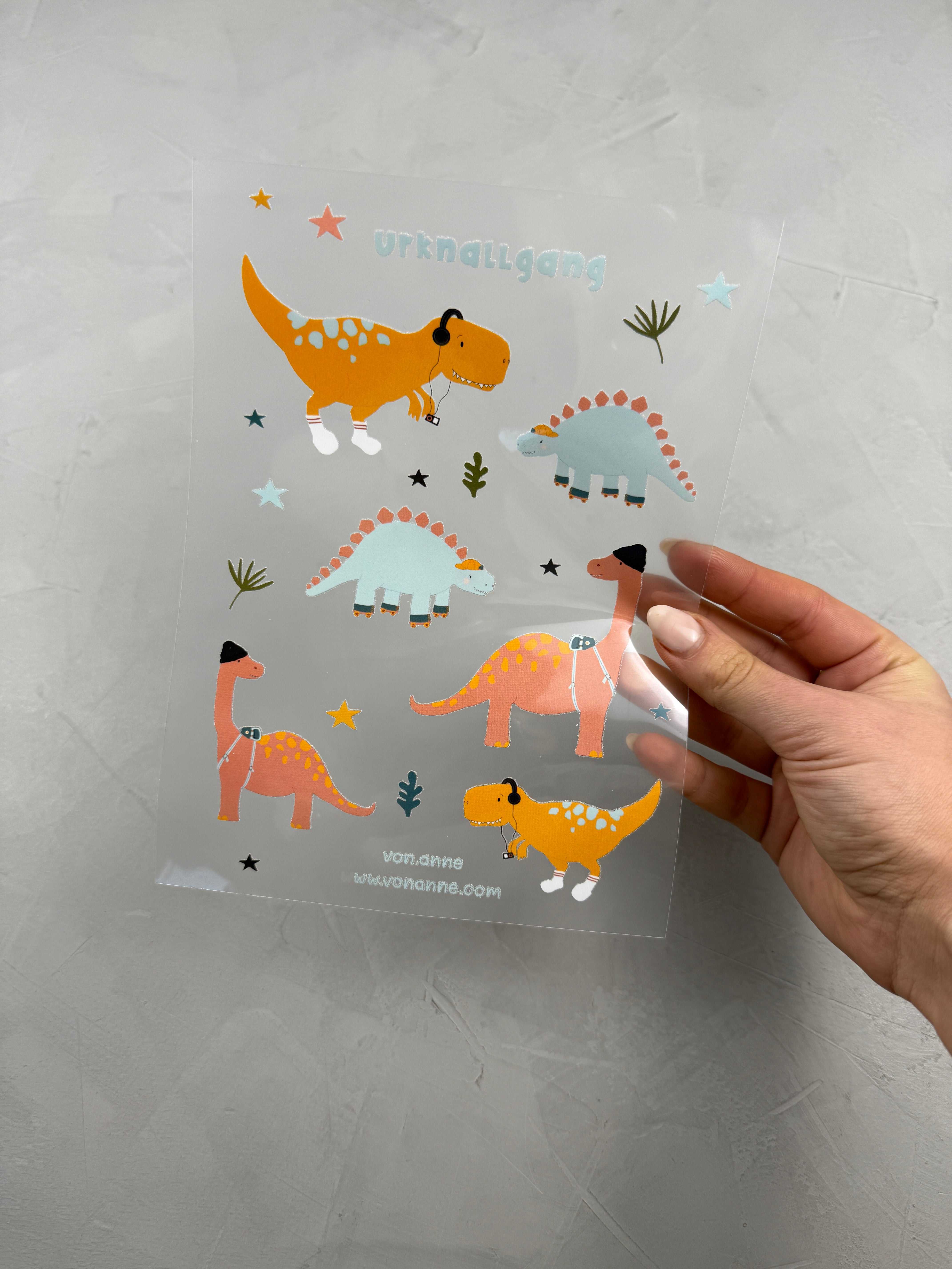 Bügelbildbogen - Urknallgang