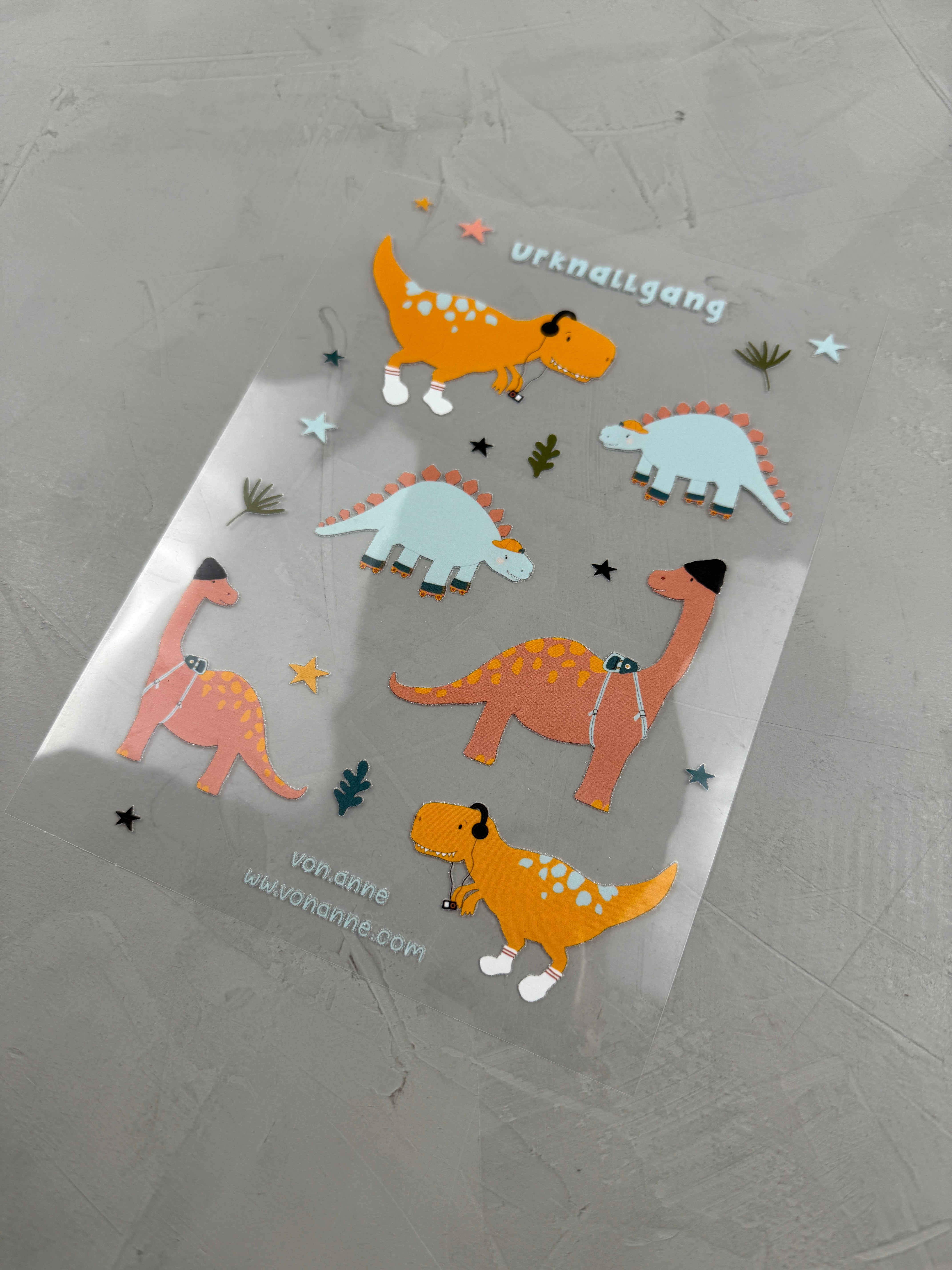 Bügelbildbogen - Urknallgang