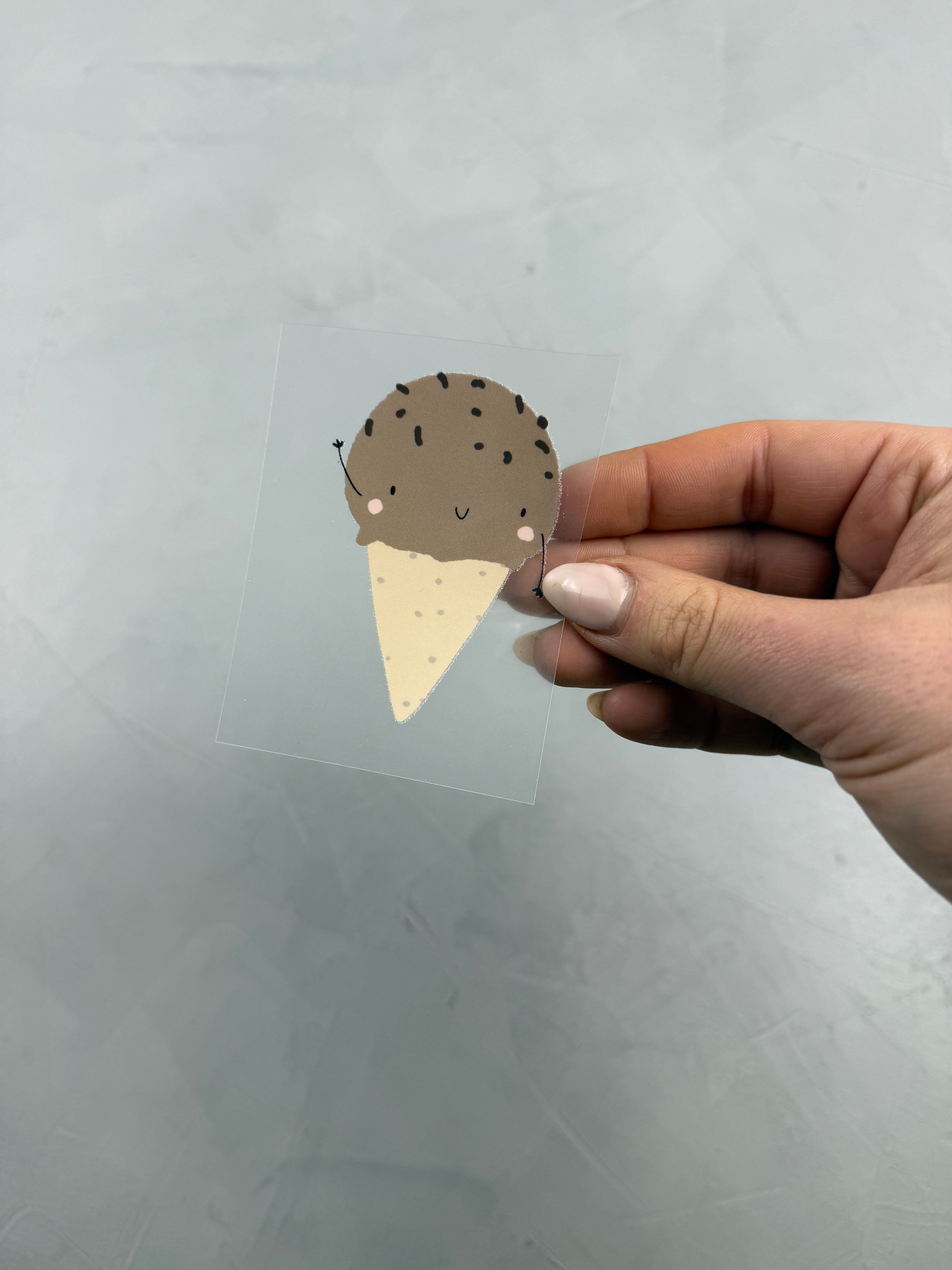 kleines Bügelbild - Nicecream