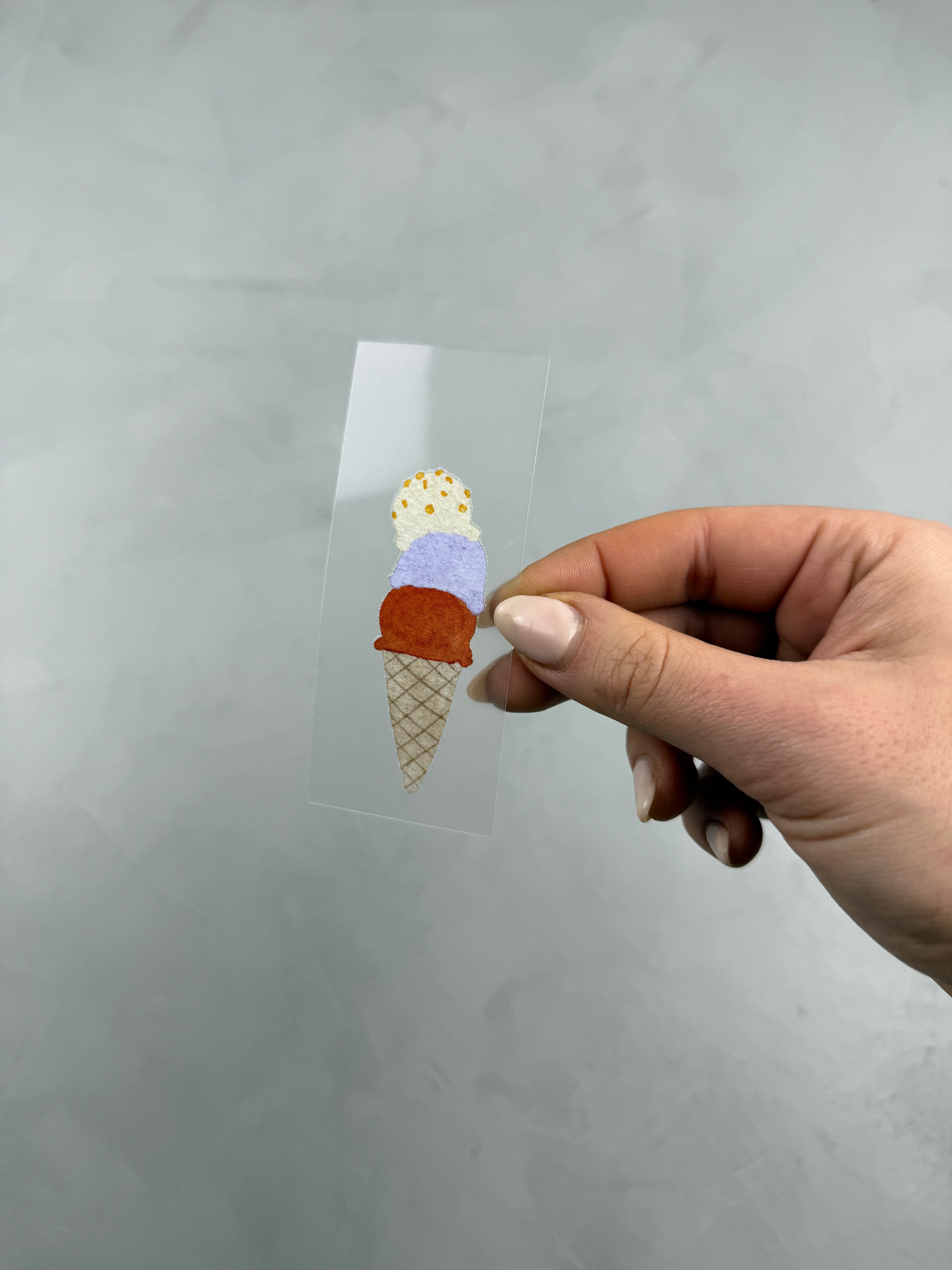 kleines Bügelbild - Wundertüte