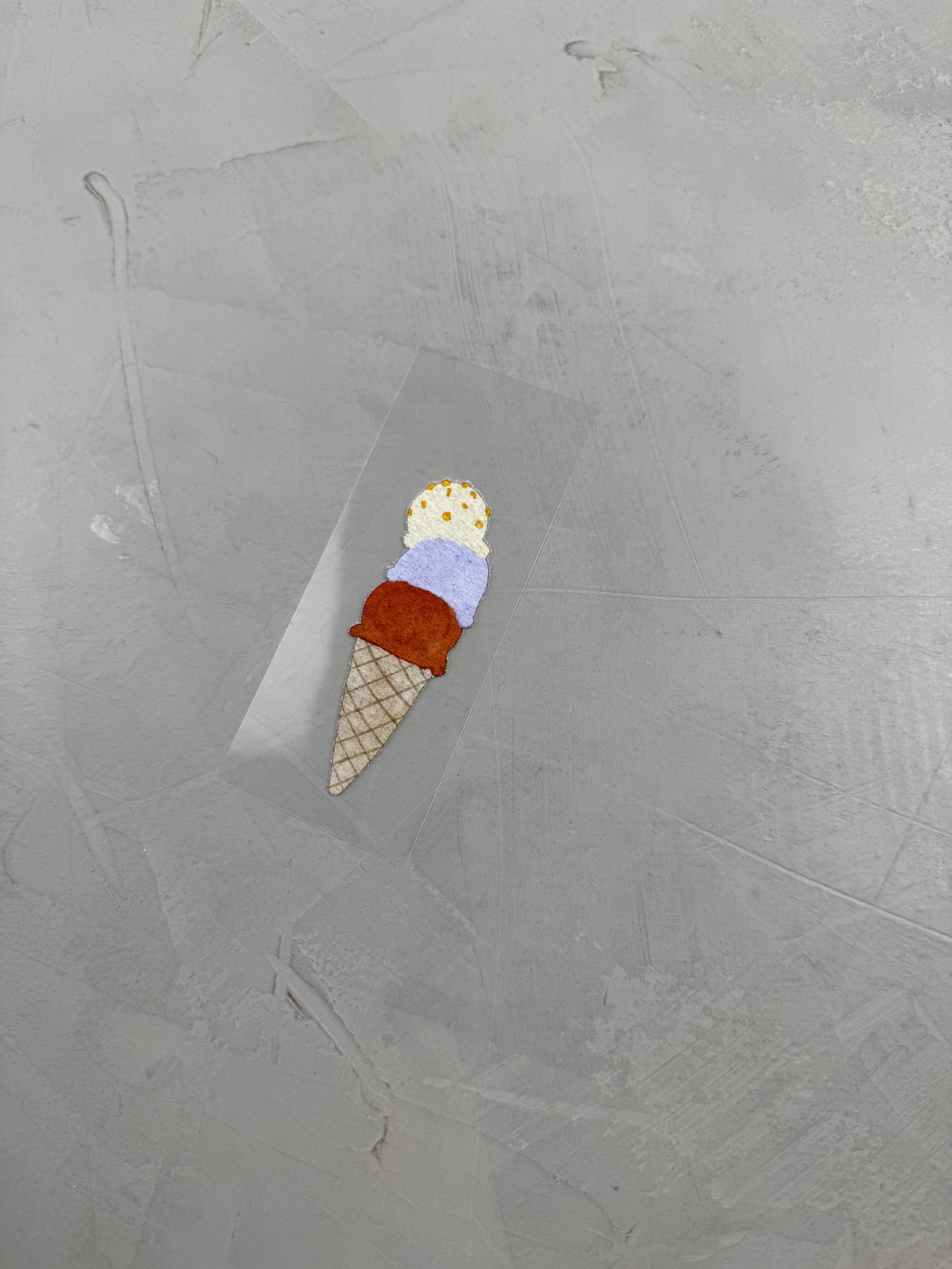 kleines Bügelbild - Wundertüte