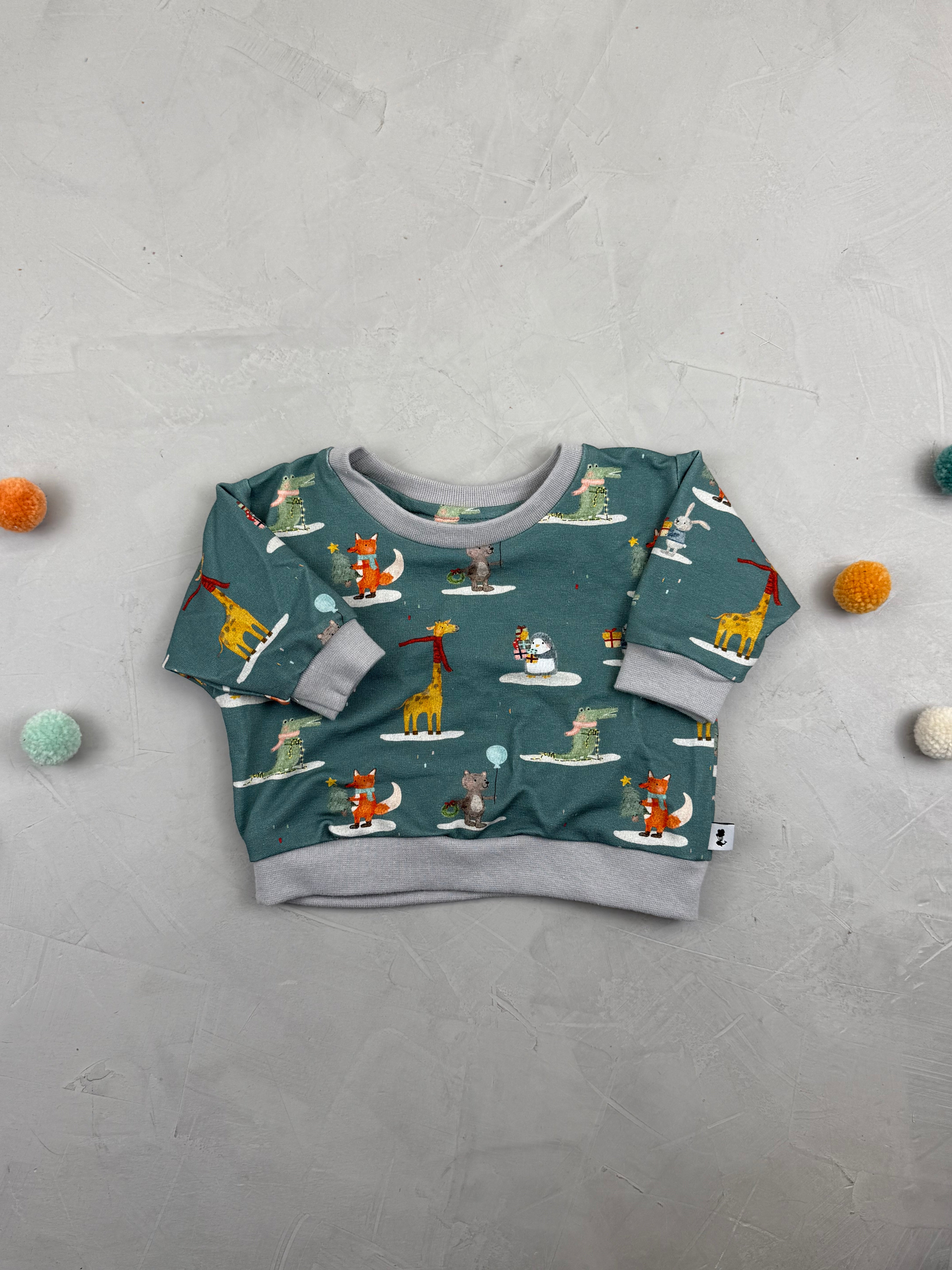 Oversize Sweatshirt - Oh du Fröhliche (0-3 M)