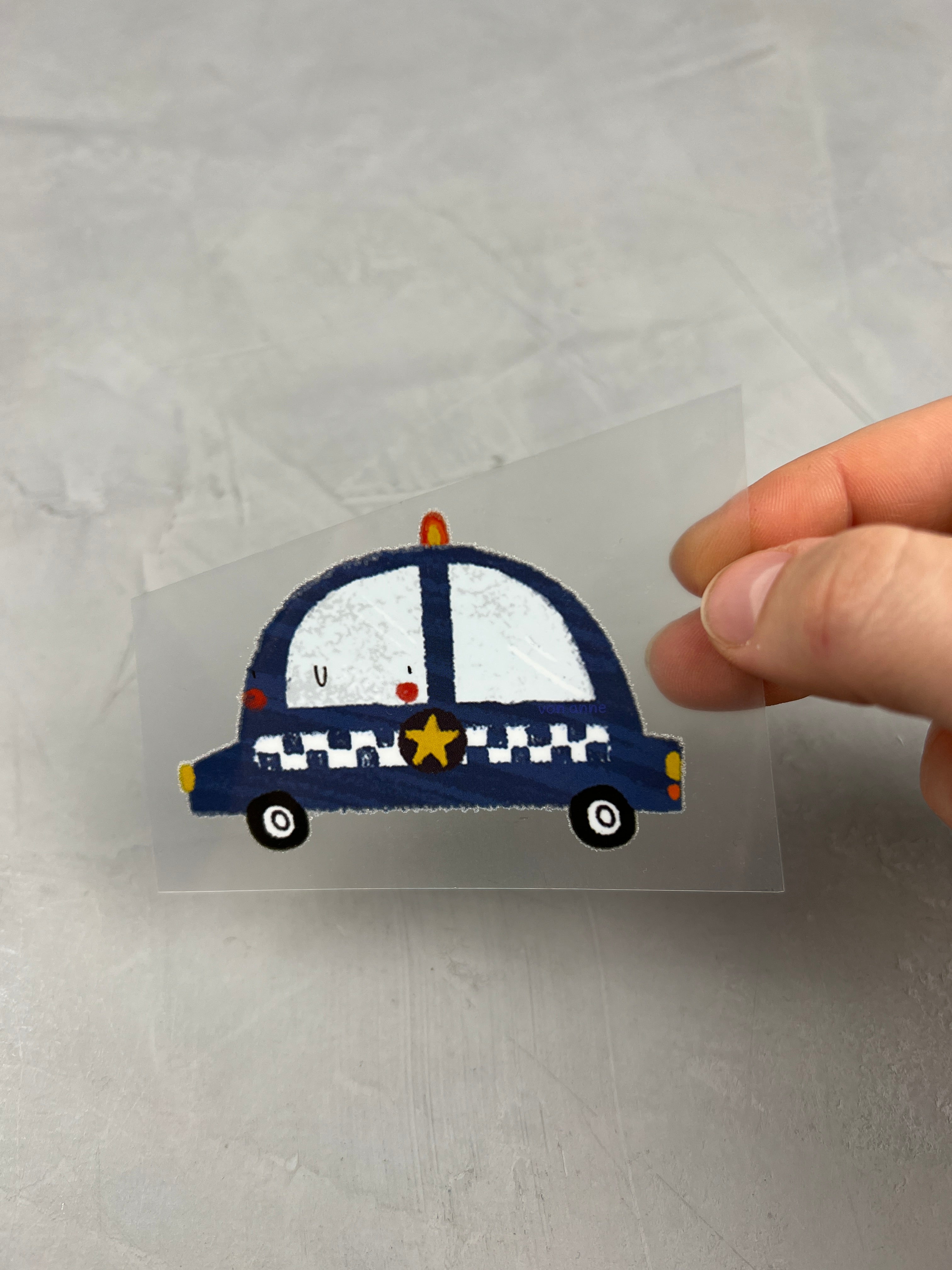 kleines Bügelbild - Blaulichtreport