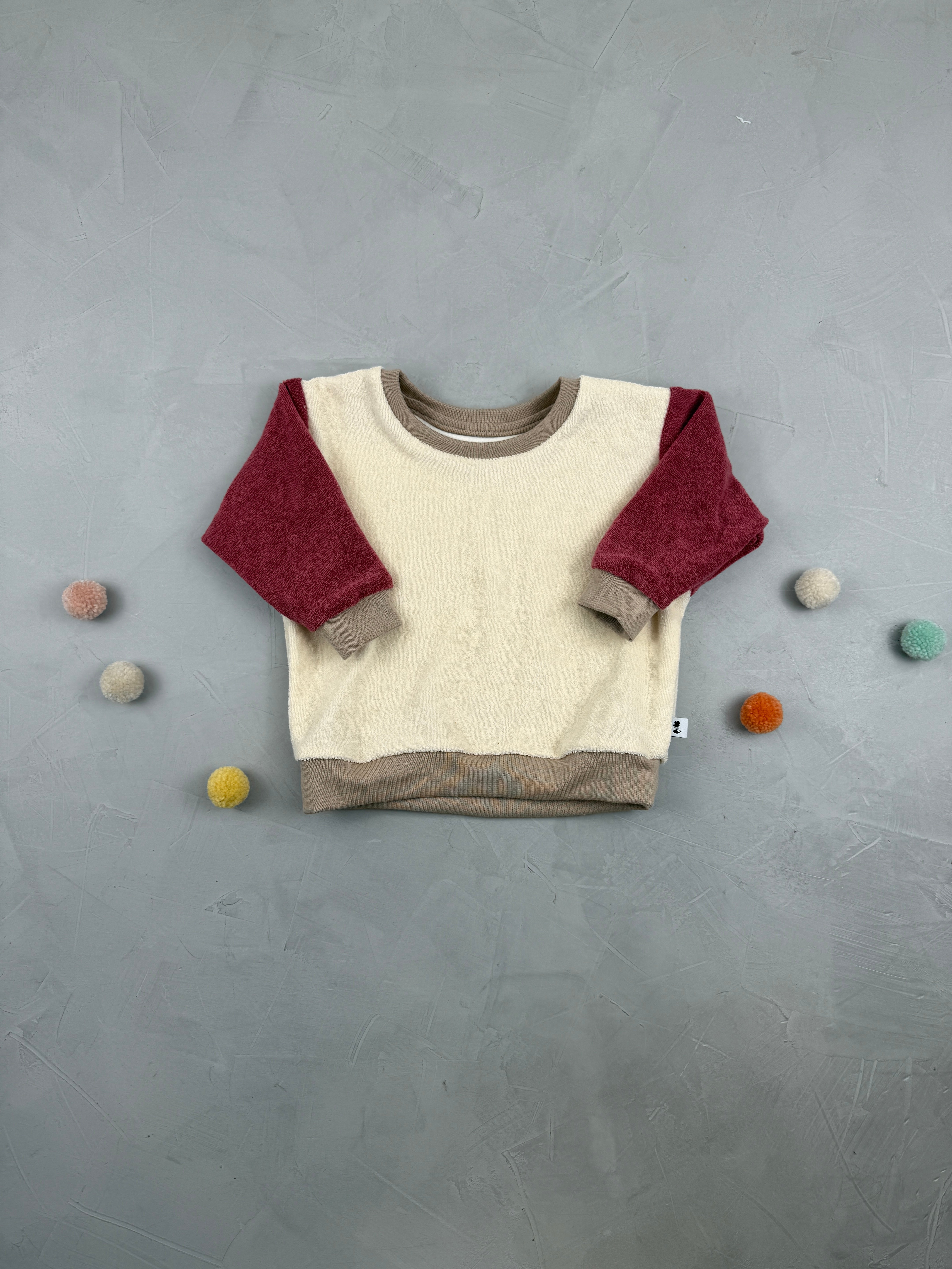 Oversize Sweater - Kunterbunt (9-12 M)