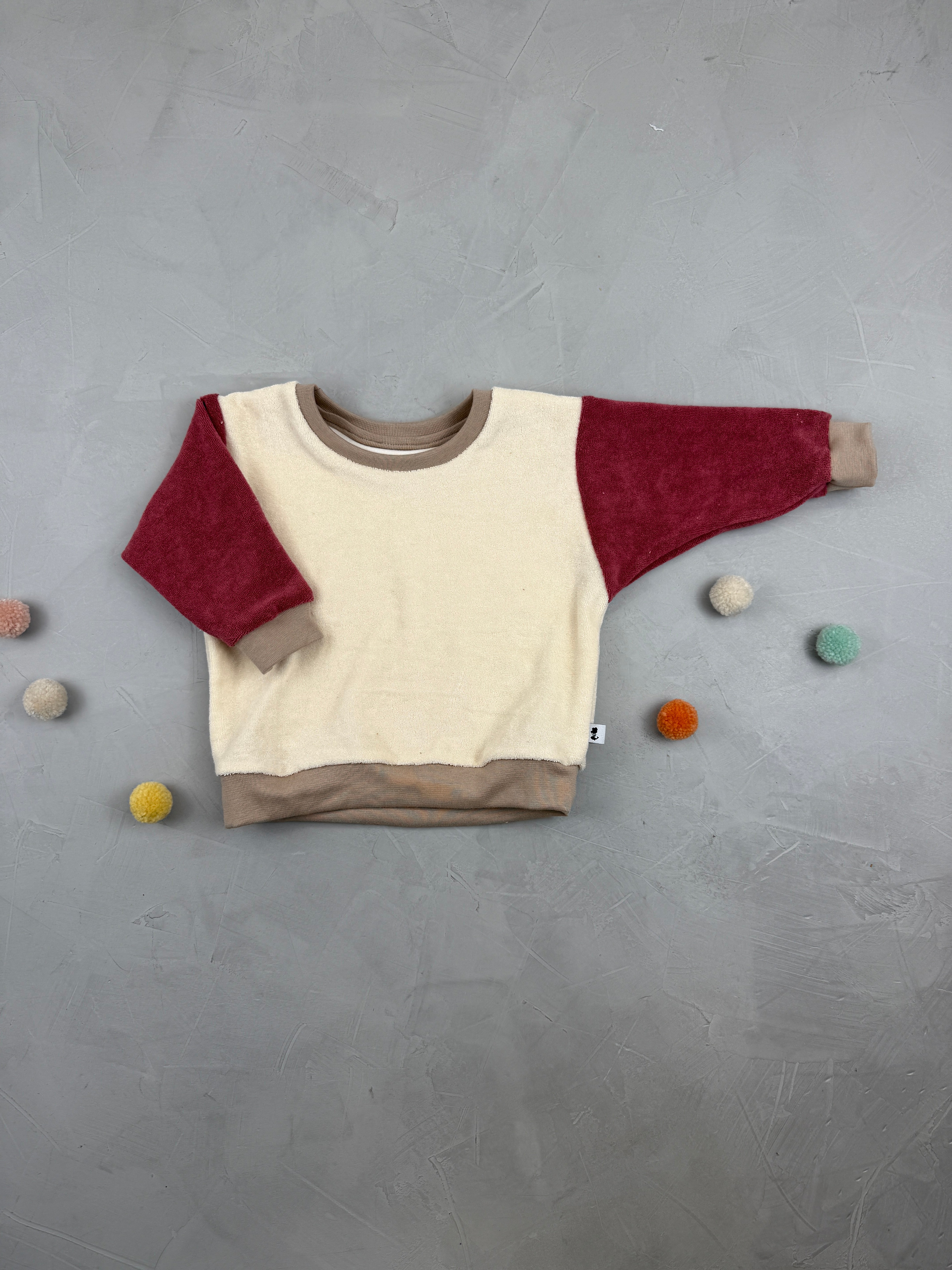 Oversize Sweater - Kunterbunt (9-12 M)