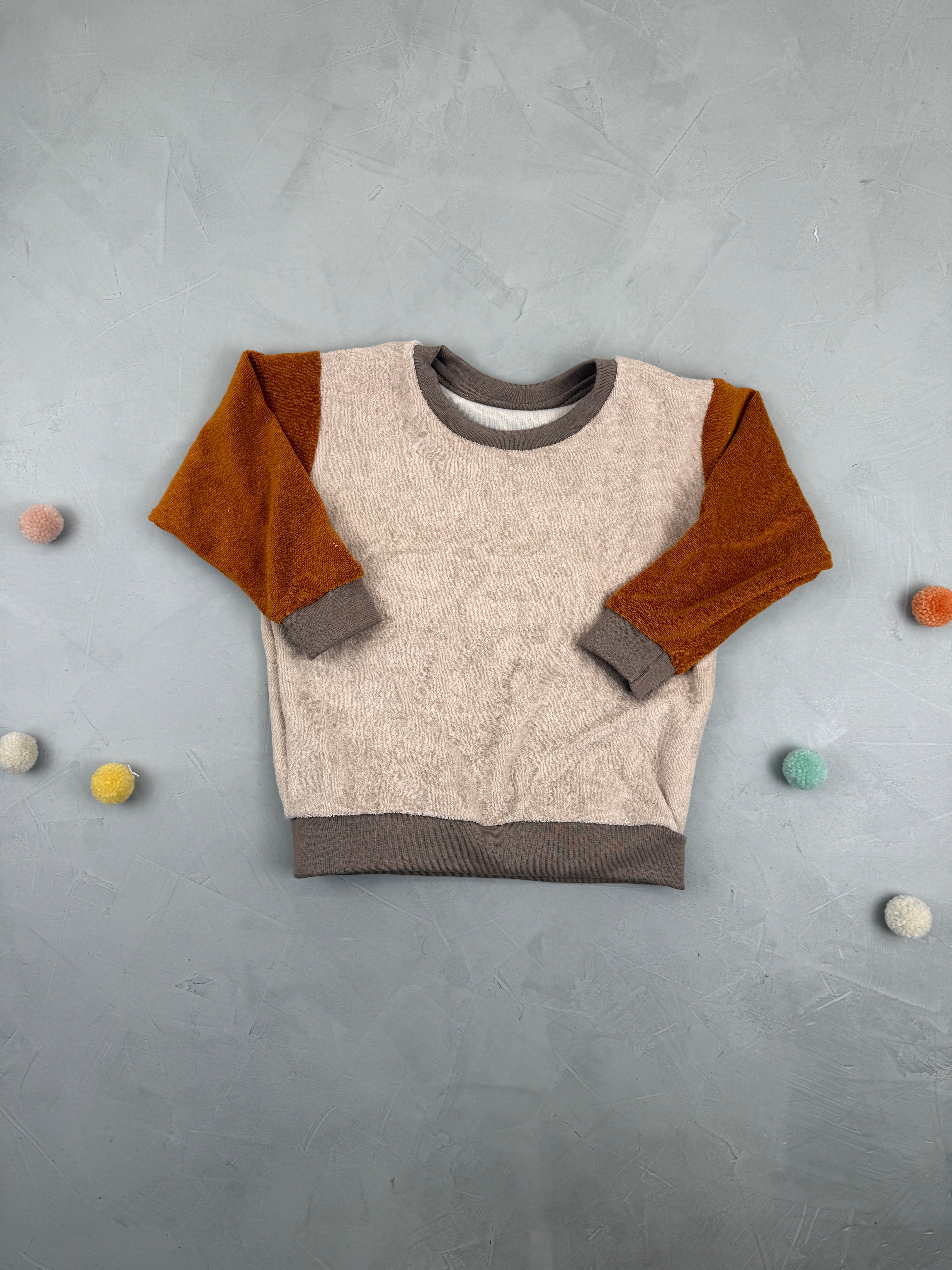 Oversize Sweater - Kunterbunt (2-3 J)