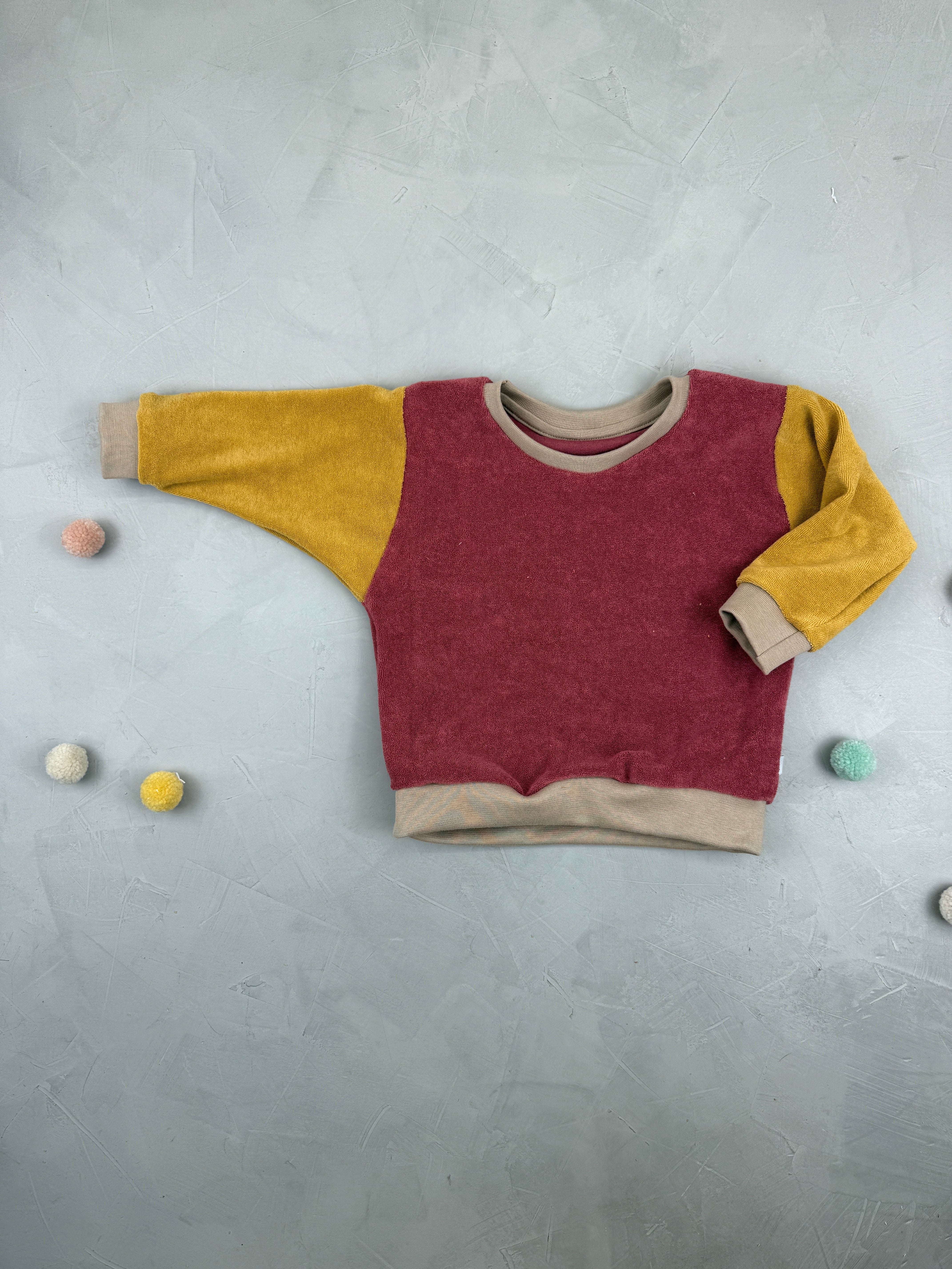 Oversize Sweater - Kunterbunt (12-18 M)