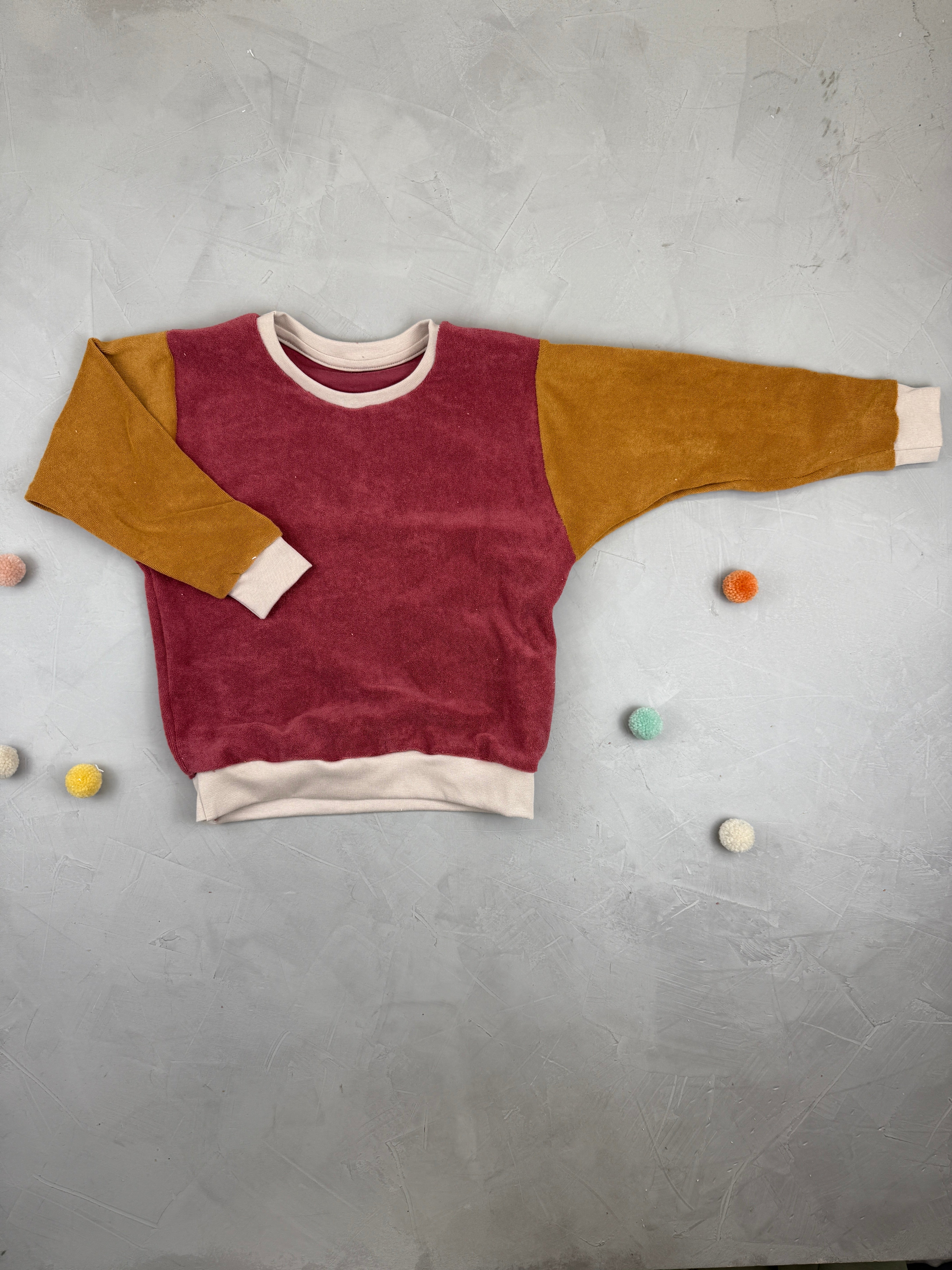 Oversize Sweater - Kunterbunt (5-6 J)