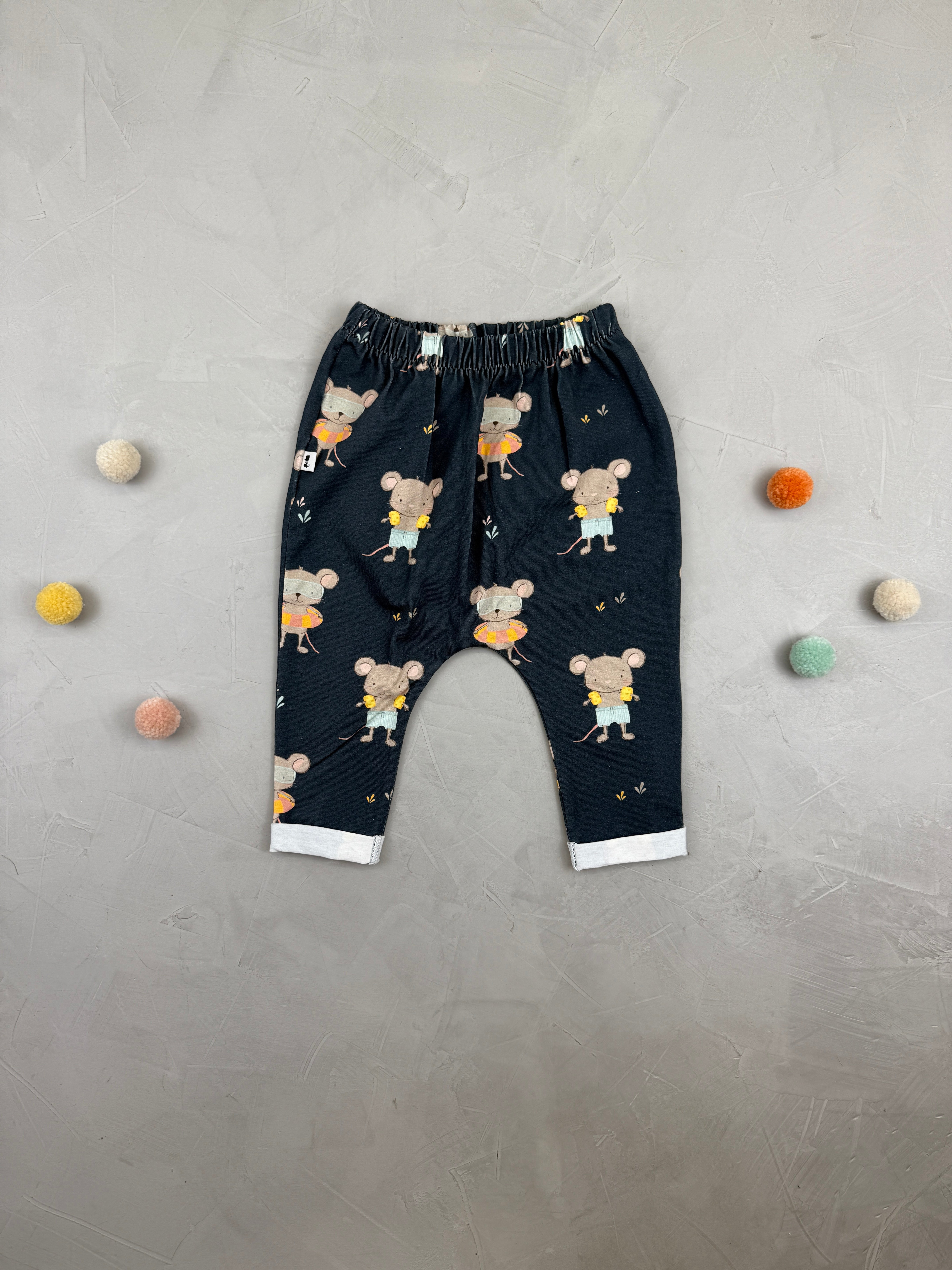 Lounge Leggings - Wasserratten (Gr. 80)