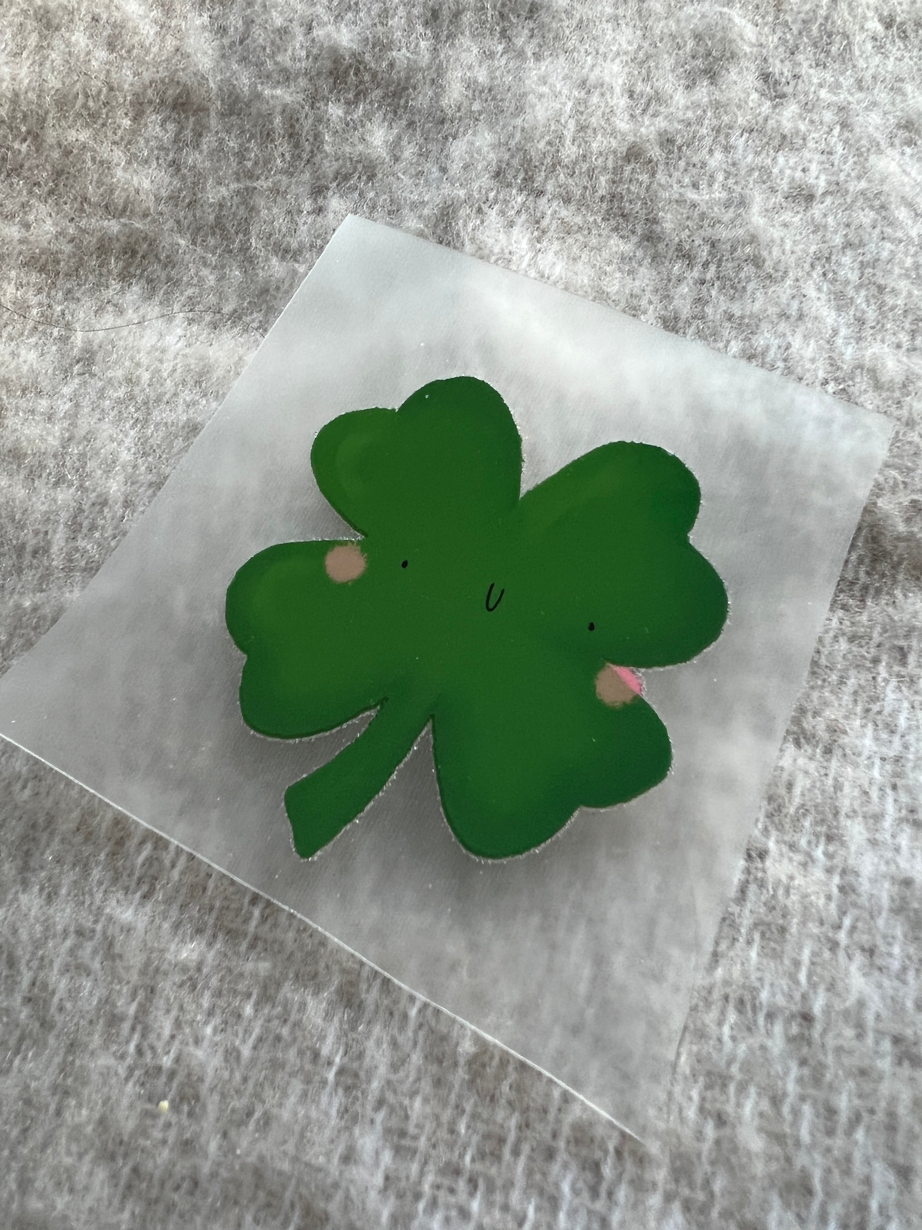 kleines Bügelbild - Du bist mein Glück