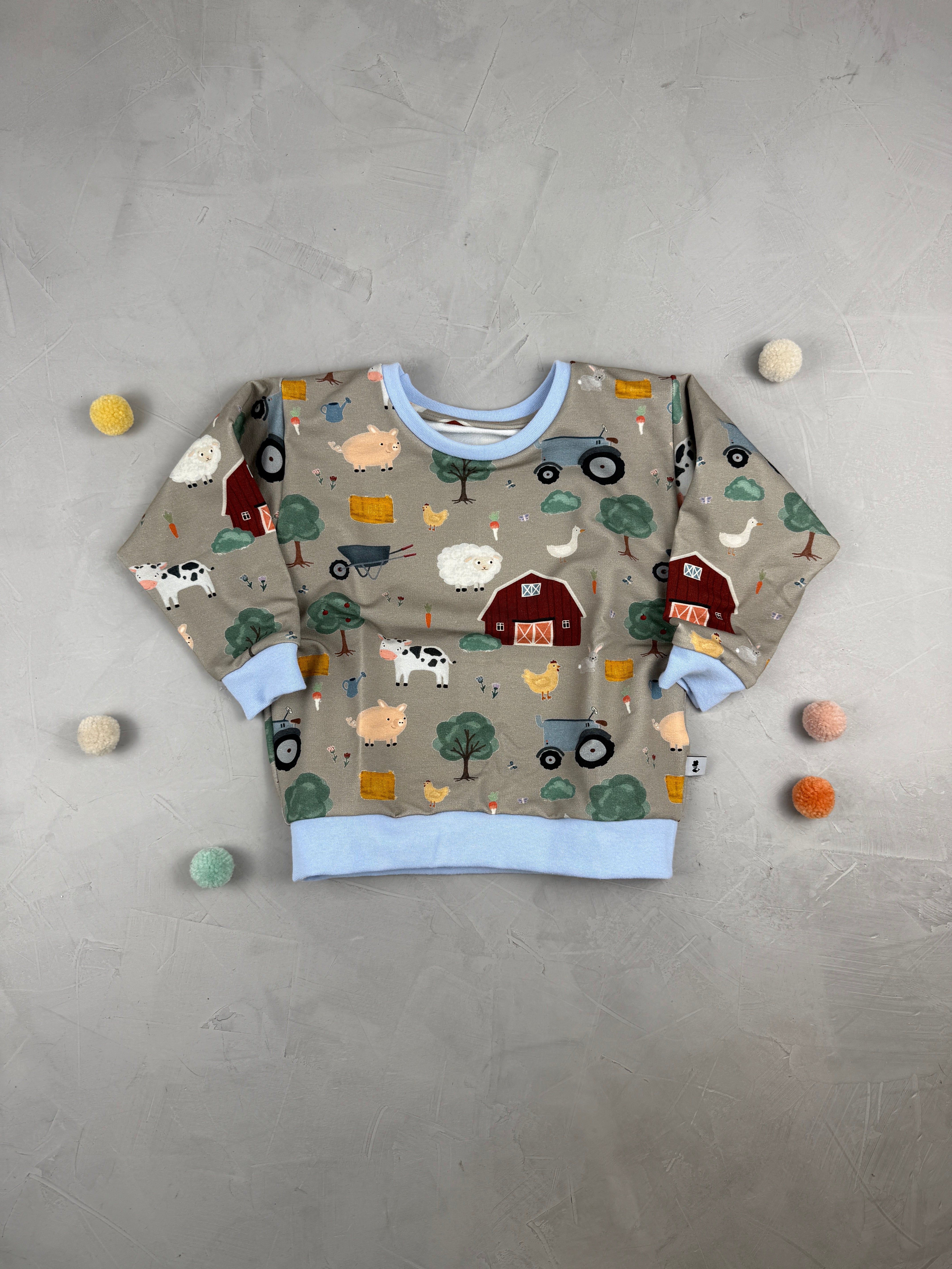 Oversize Sweater - Landleben (2-3 J)