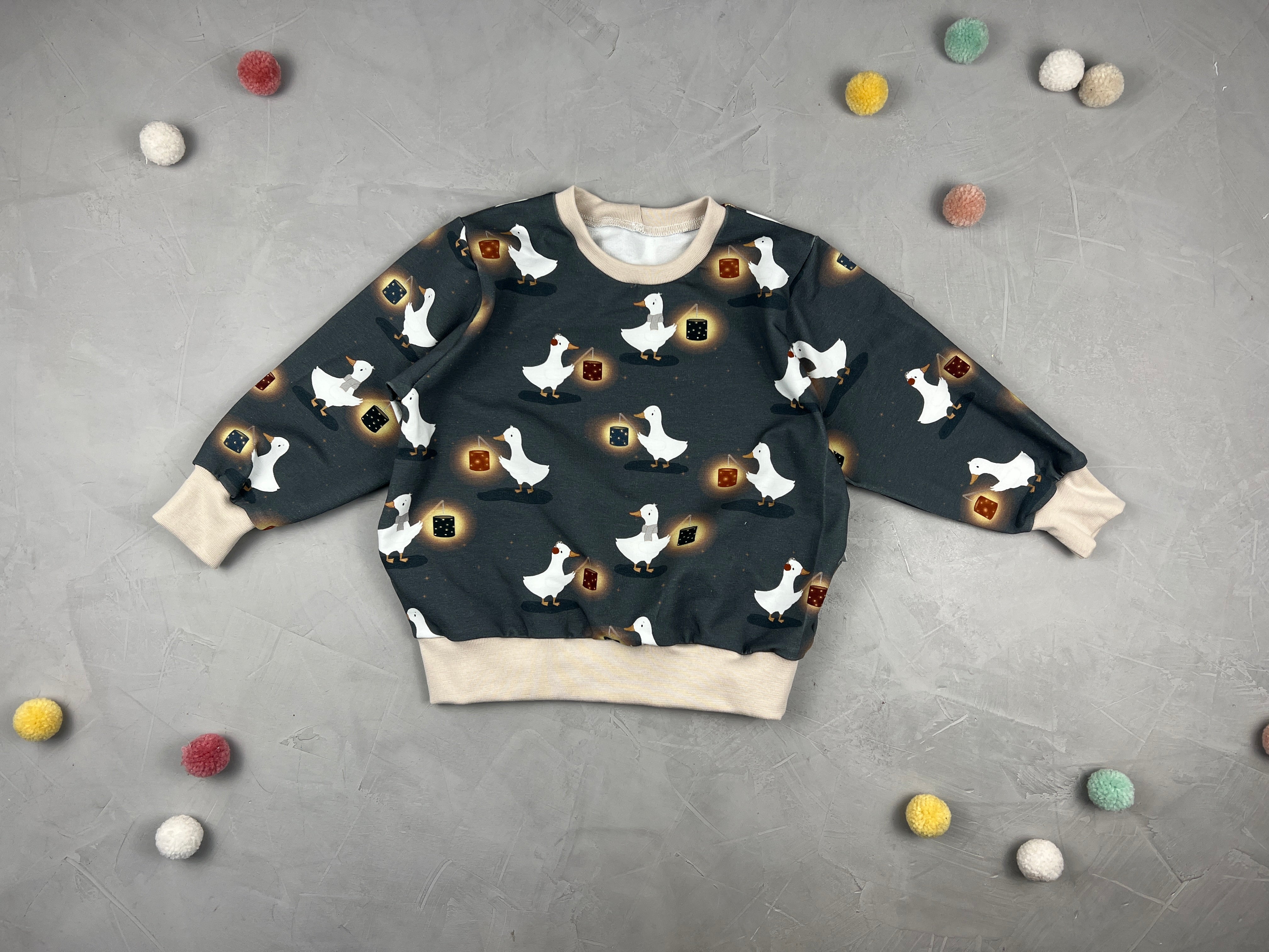 Vintage Sweater - Gänse (18-24 M)