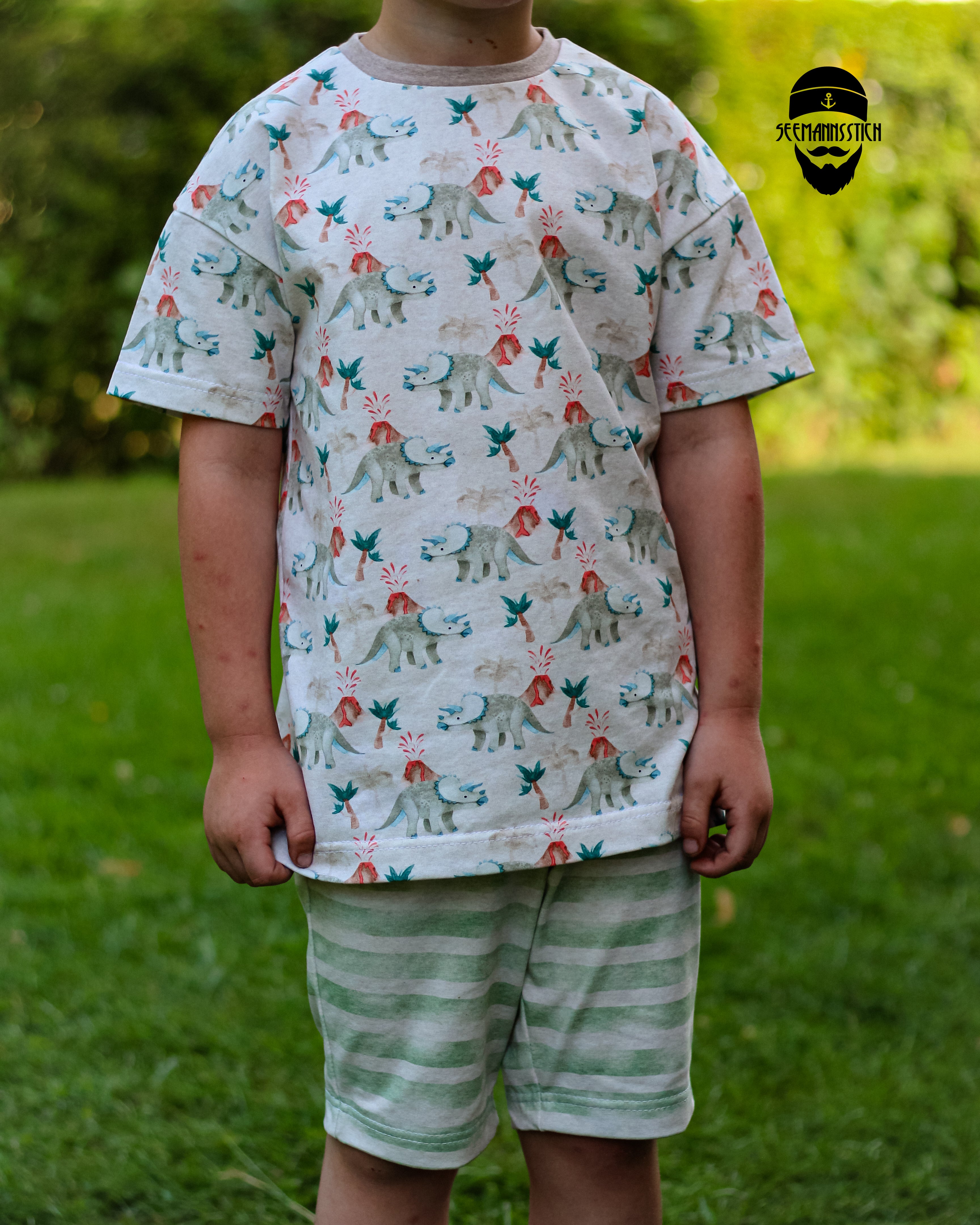 digitales Schnittmuster - Oversize Tee/Kinder