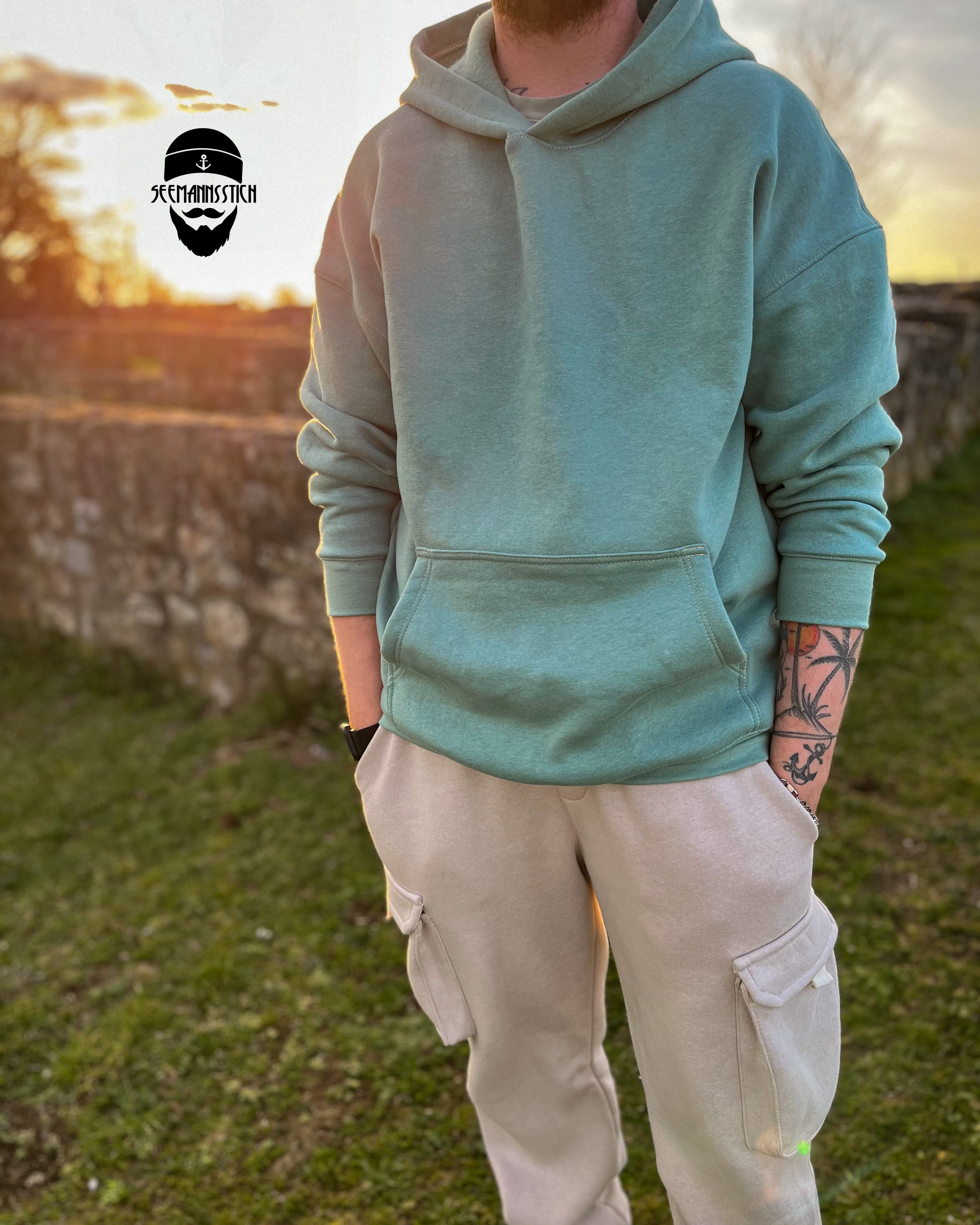 digitales Schnittmuster - Oversize Hoodie/Erwachsene