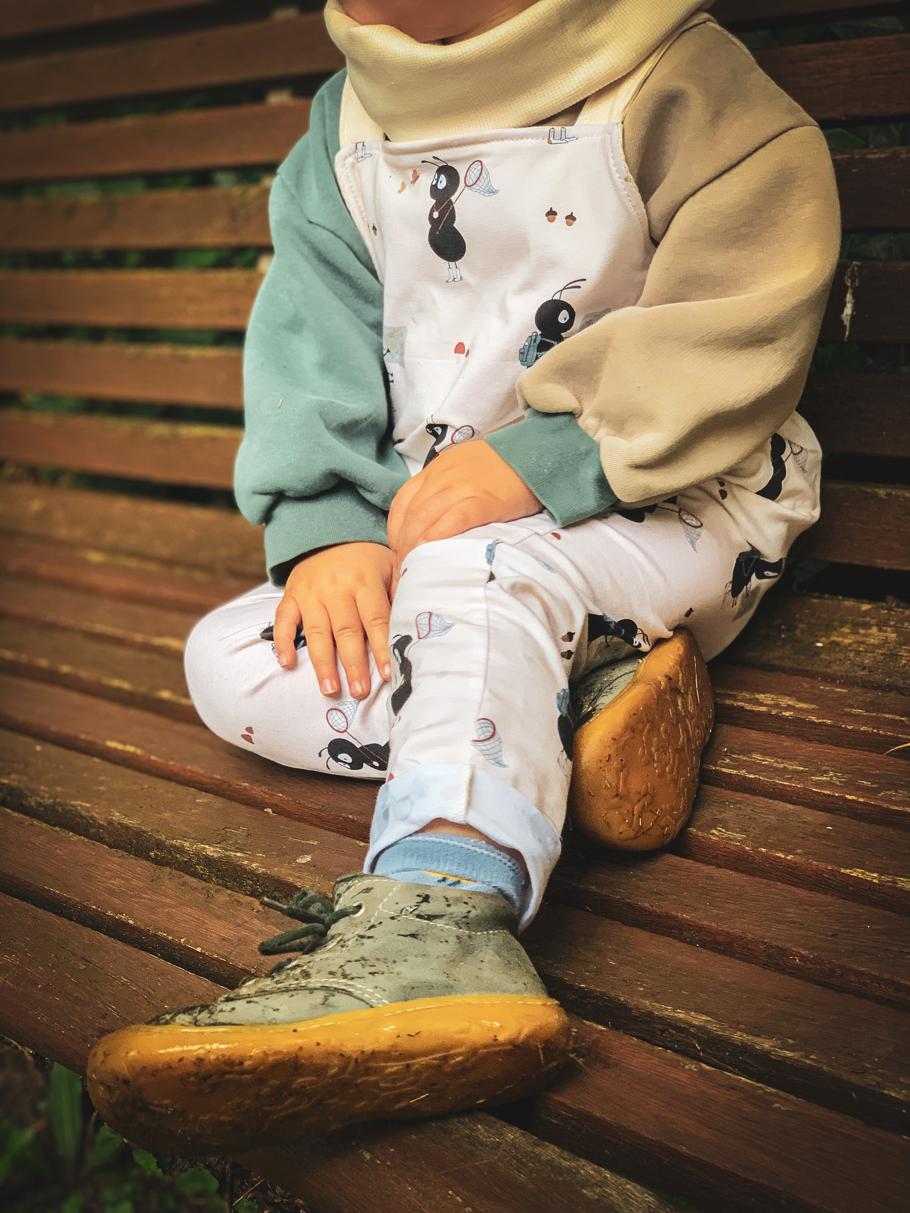 digitales Schnittmuster - Loose Fit Latzhose