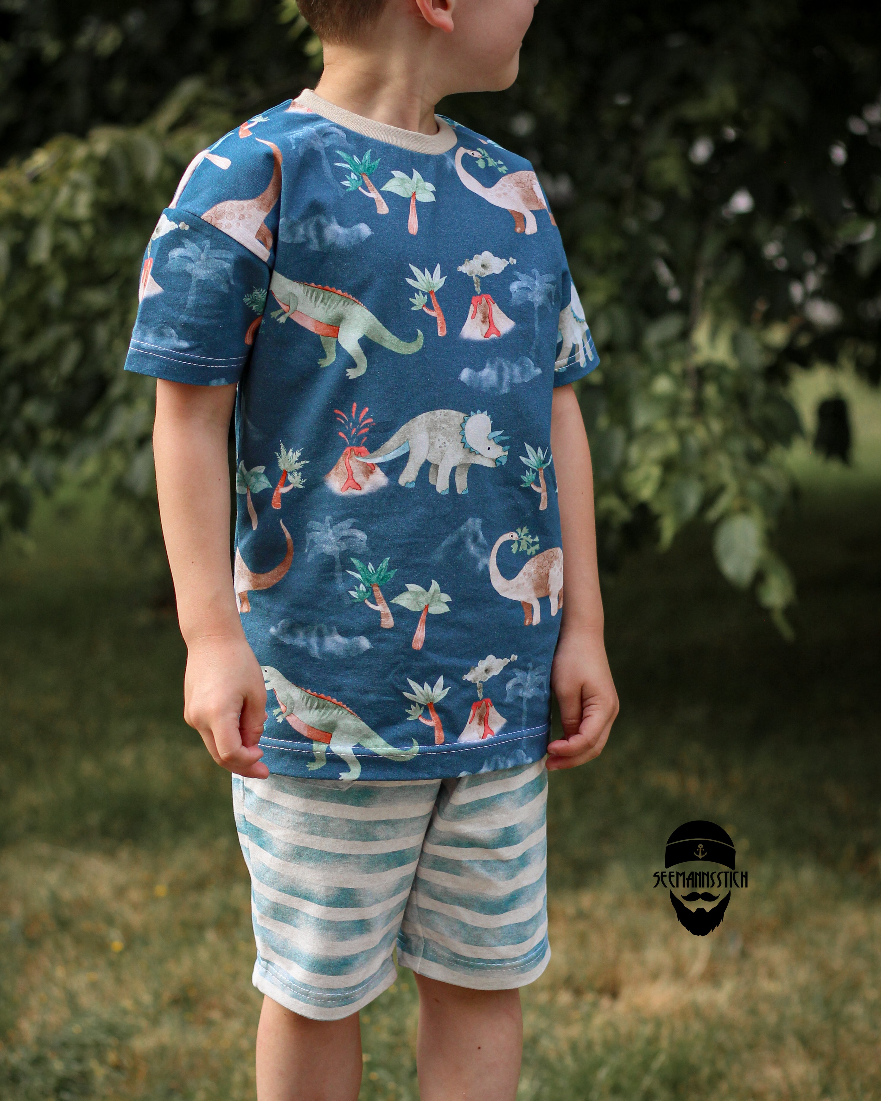 digitales Schnittmuster - Oversize Tee/Kinder