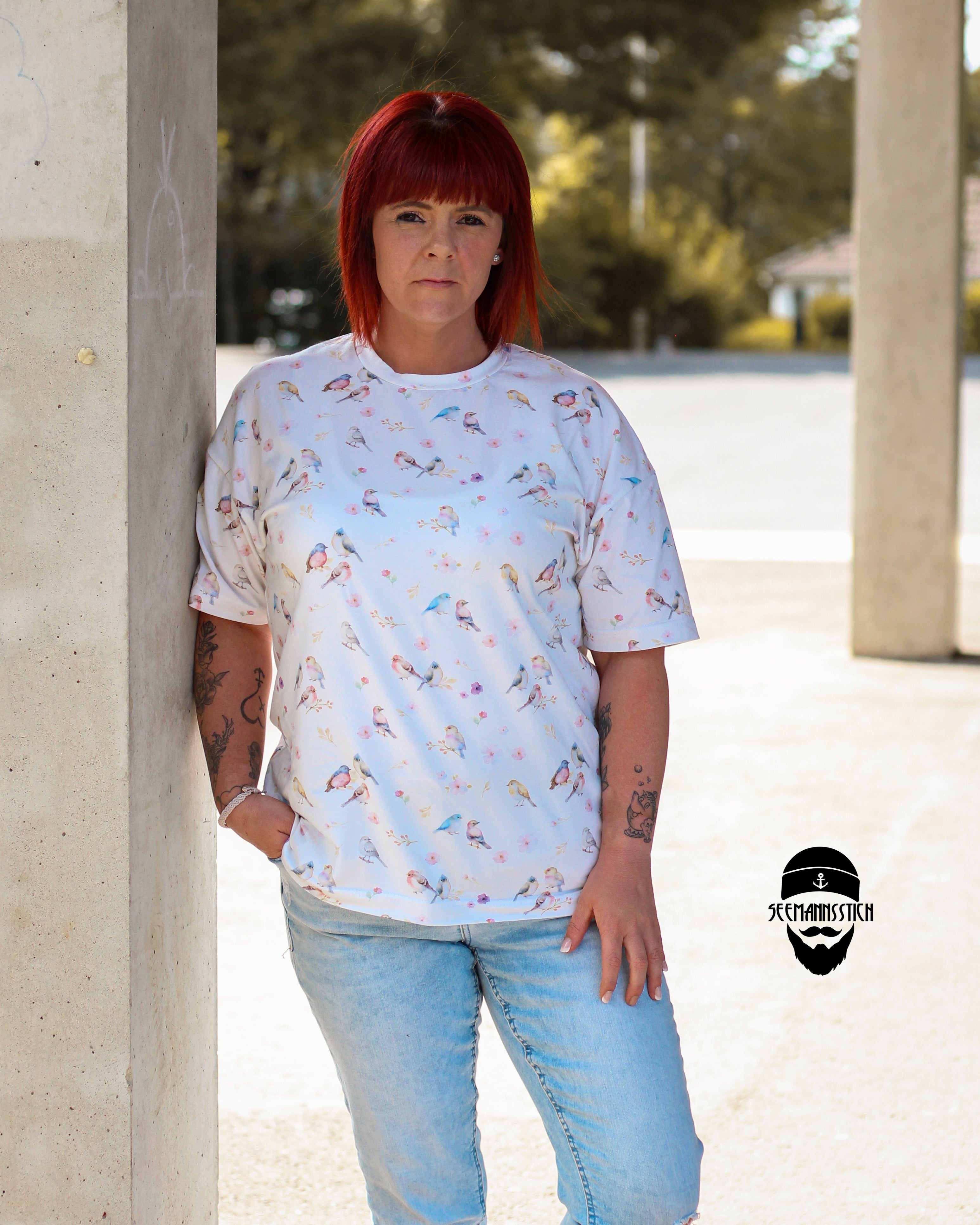 digitales Schnittmuster - Oversize Tee/Erwachsene