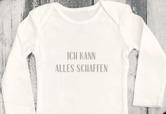 Bügelbild "Affirmationen"