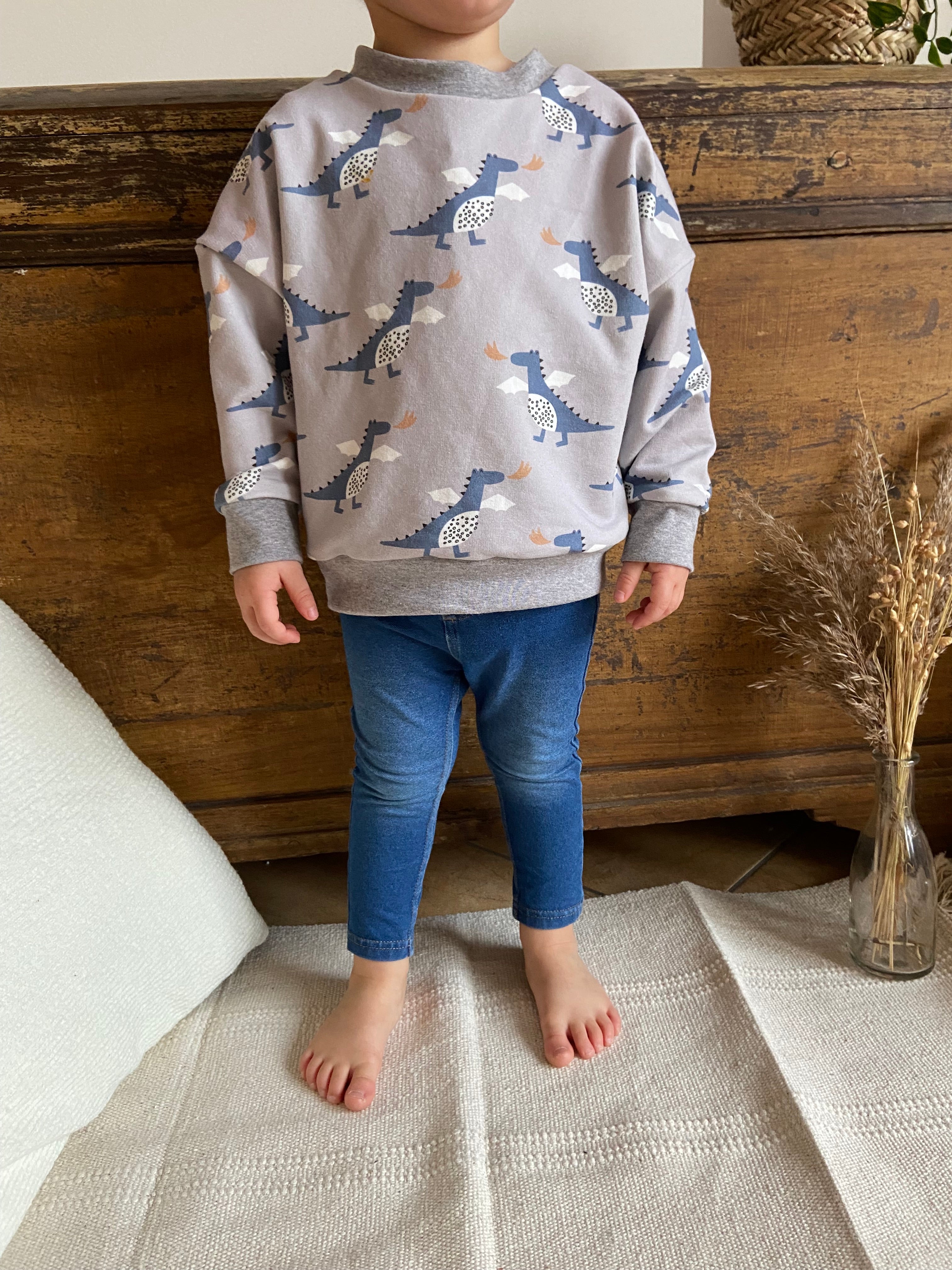 digitales Schnittmuster - Oversize Sweatshirt