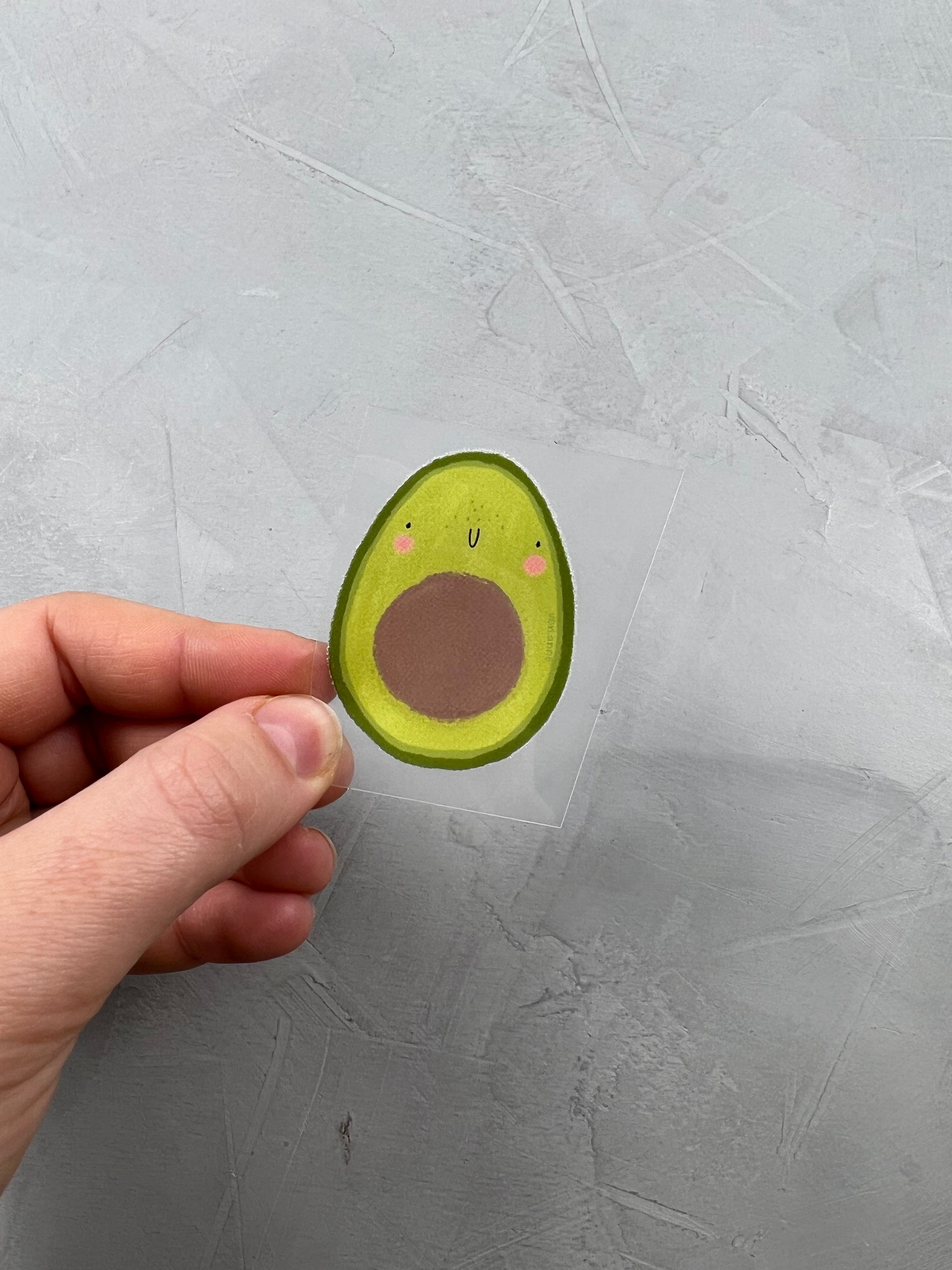 kleines Bügelbild - Holy Guacamoly