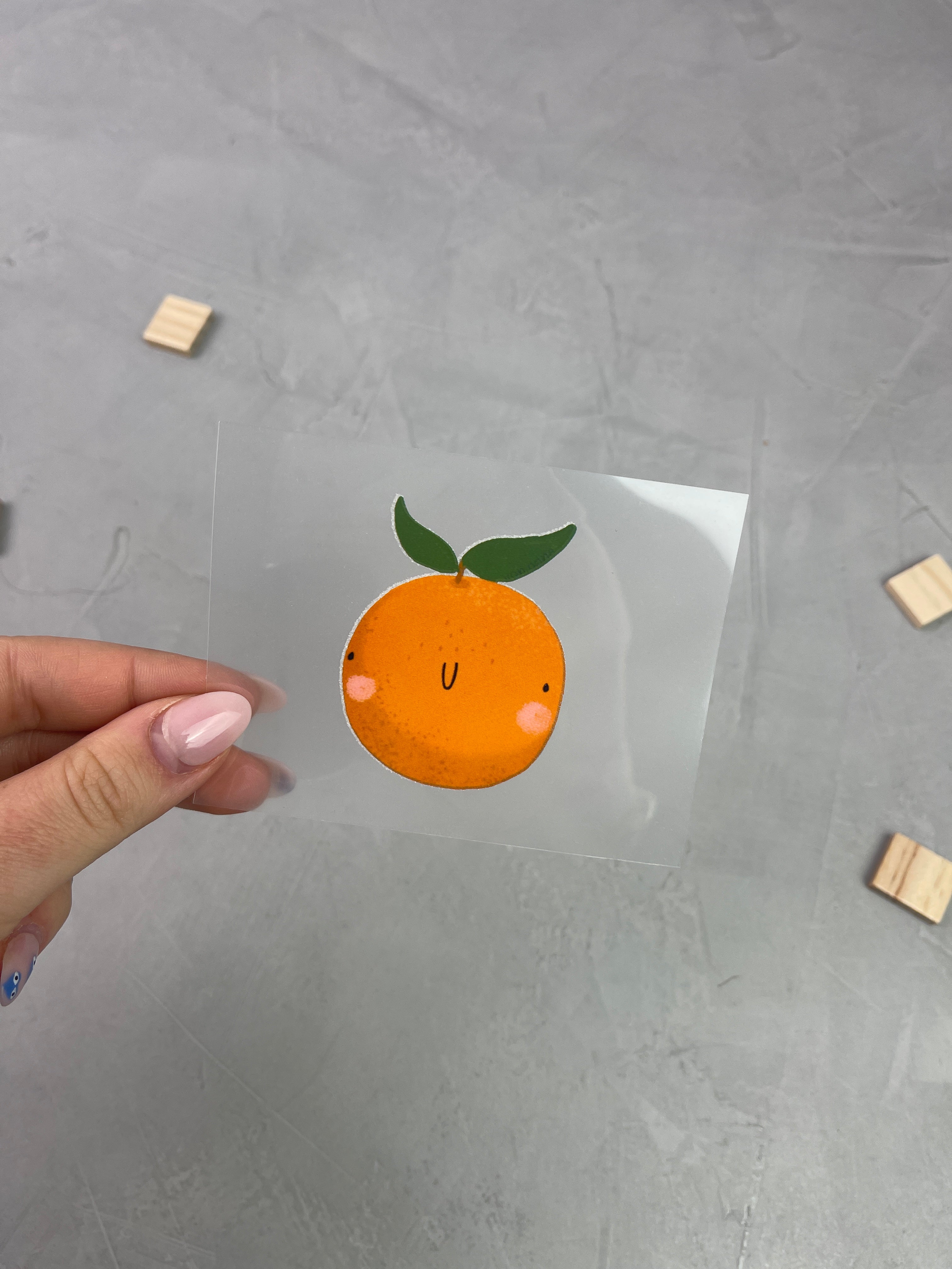 kleines Bügelbild - O'Saft is