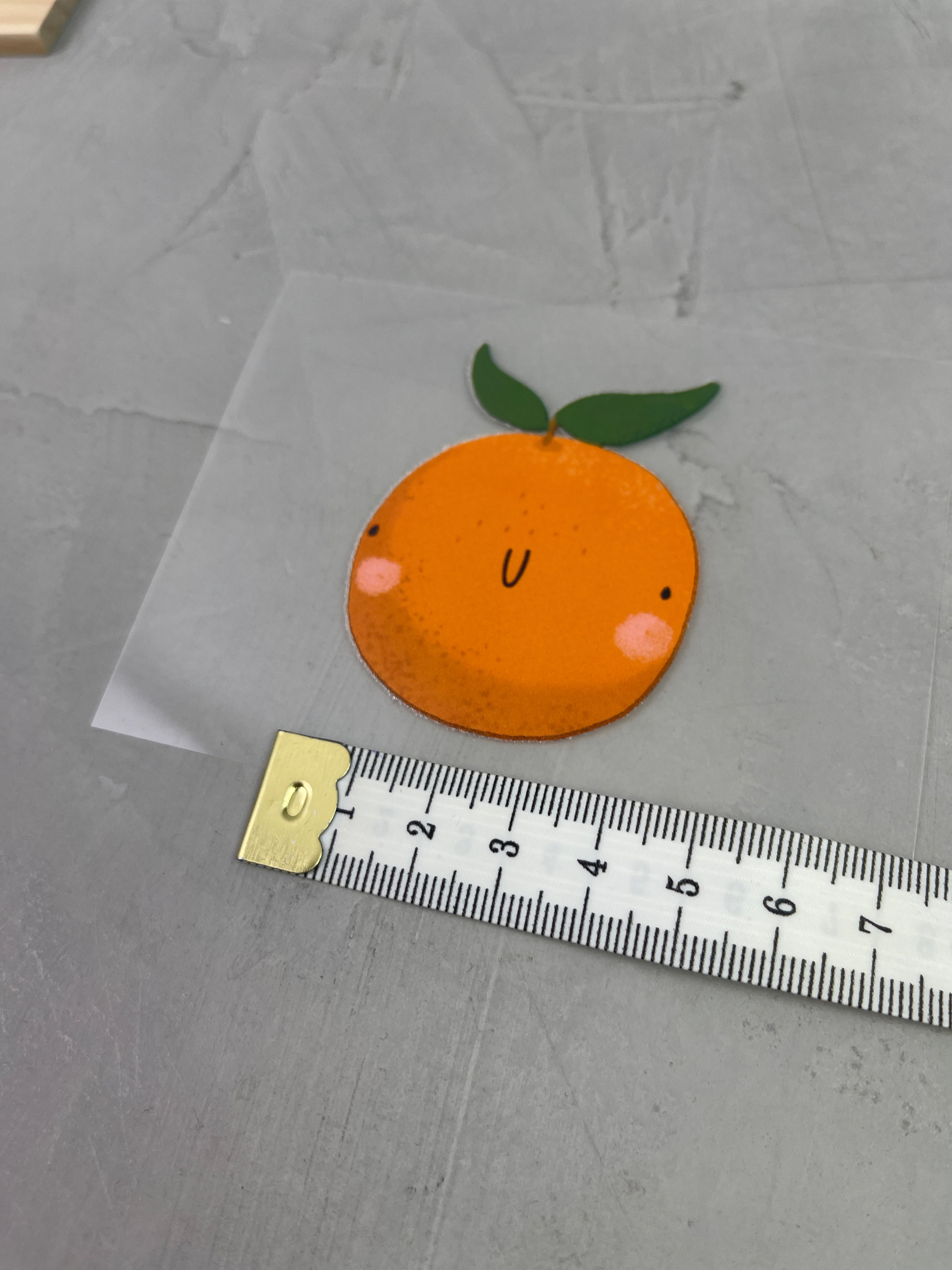 kleines Bügelbild - O'Saft is