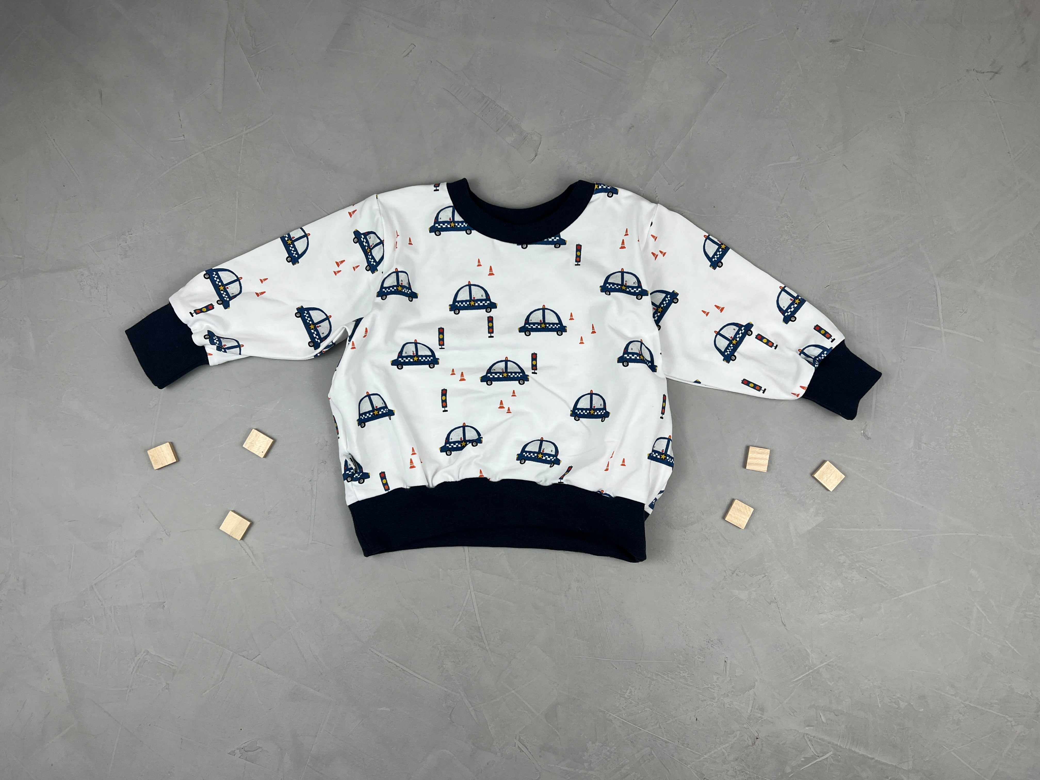 Vintage Sweater - Polizei (6-9 M)