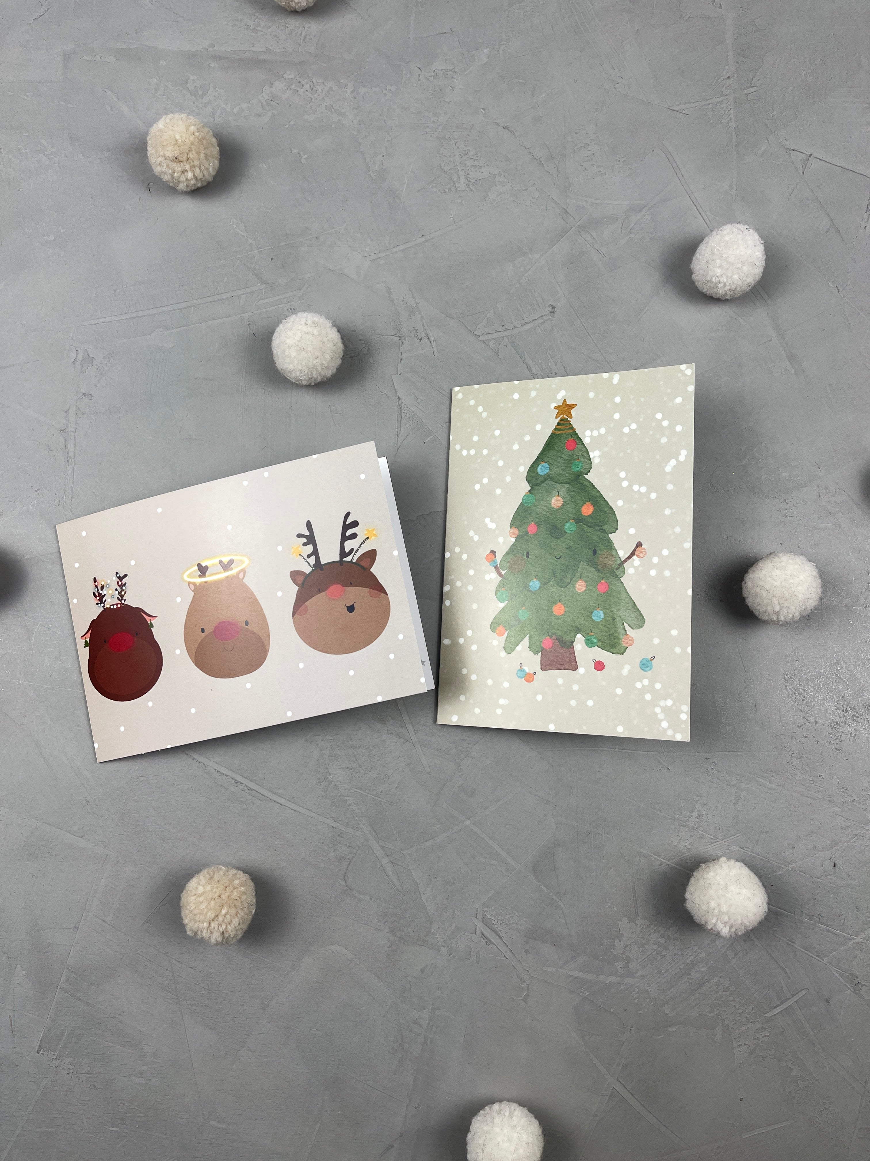 Weihnachtskarten - Set