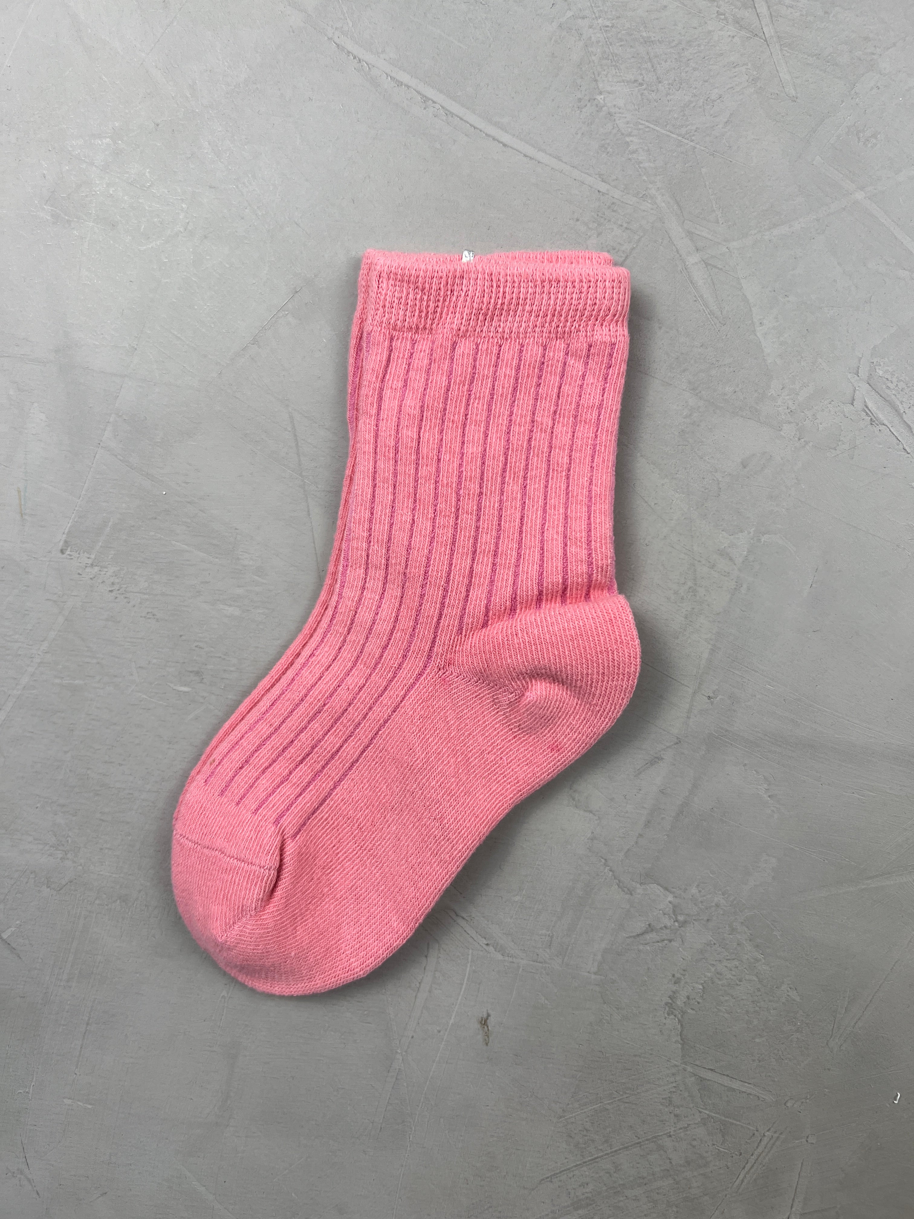 einfarbige Rib-Socken (1-3/3-5 J)
