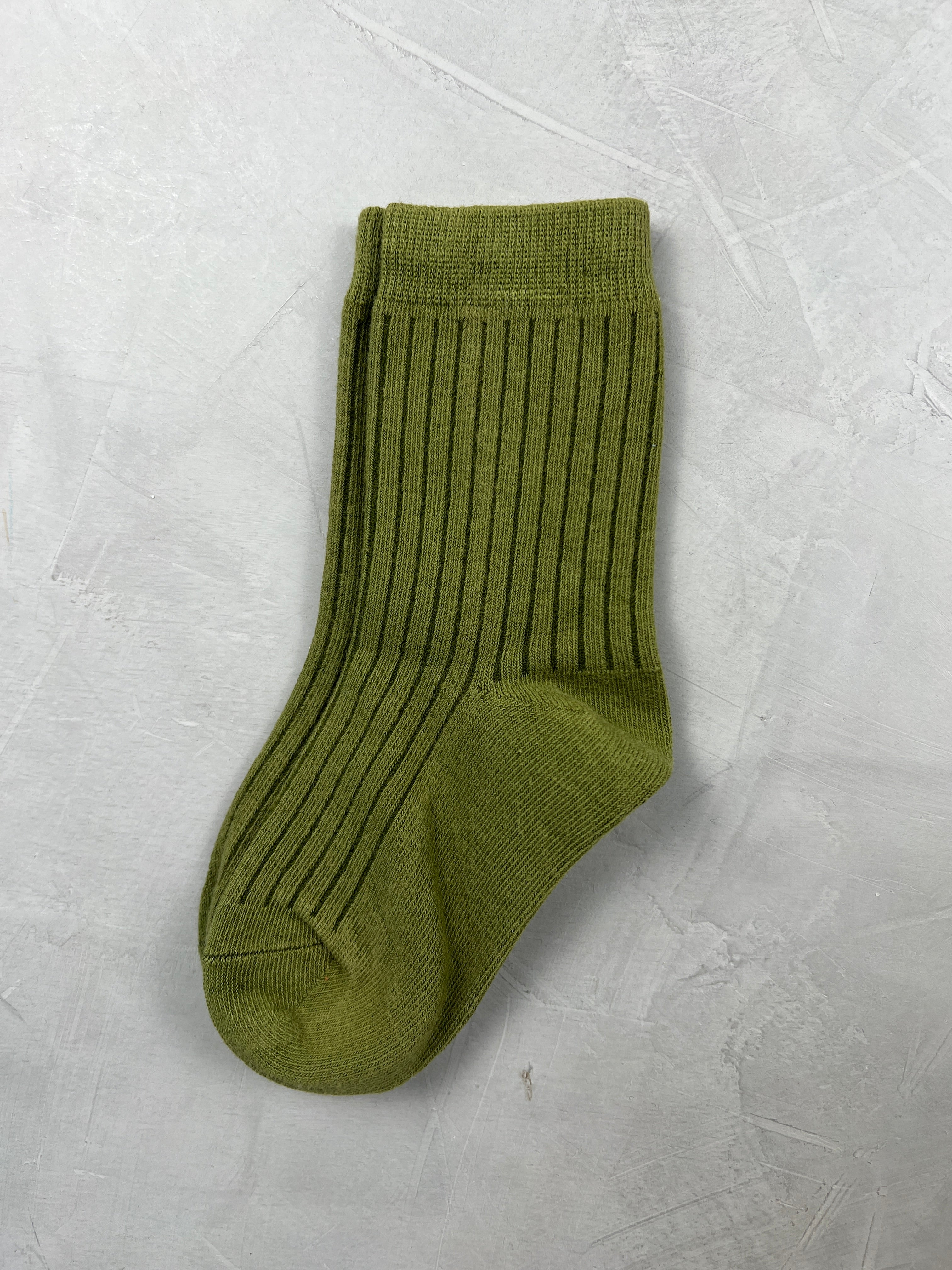 einfarbige Rib-Socken (1-3/3-5 J)
