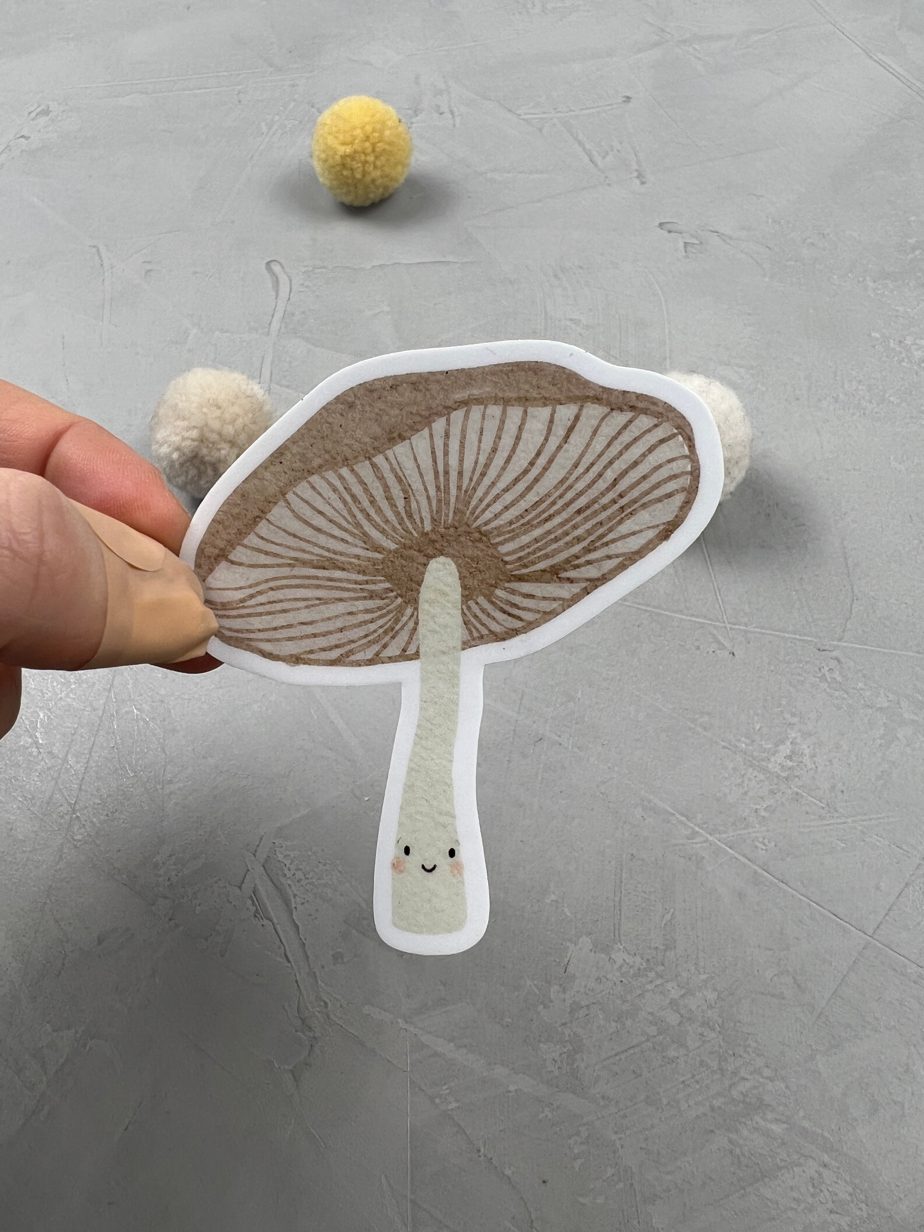 XXL Vinyl-Sticker - Pilz