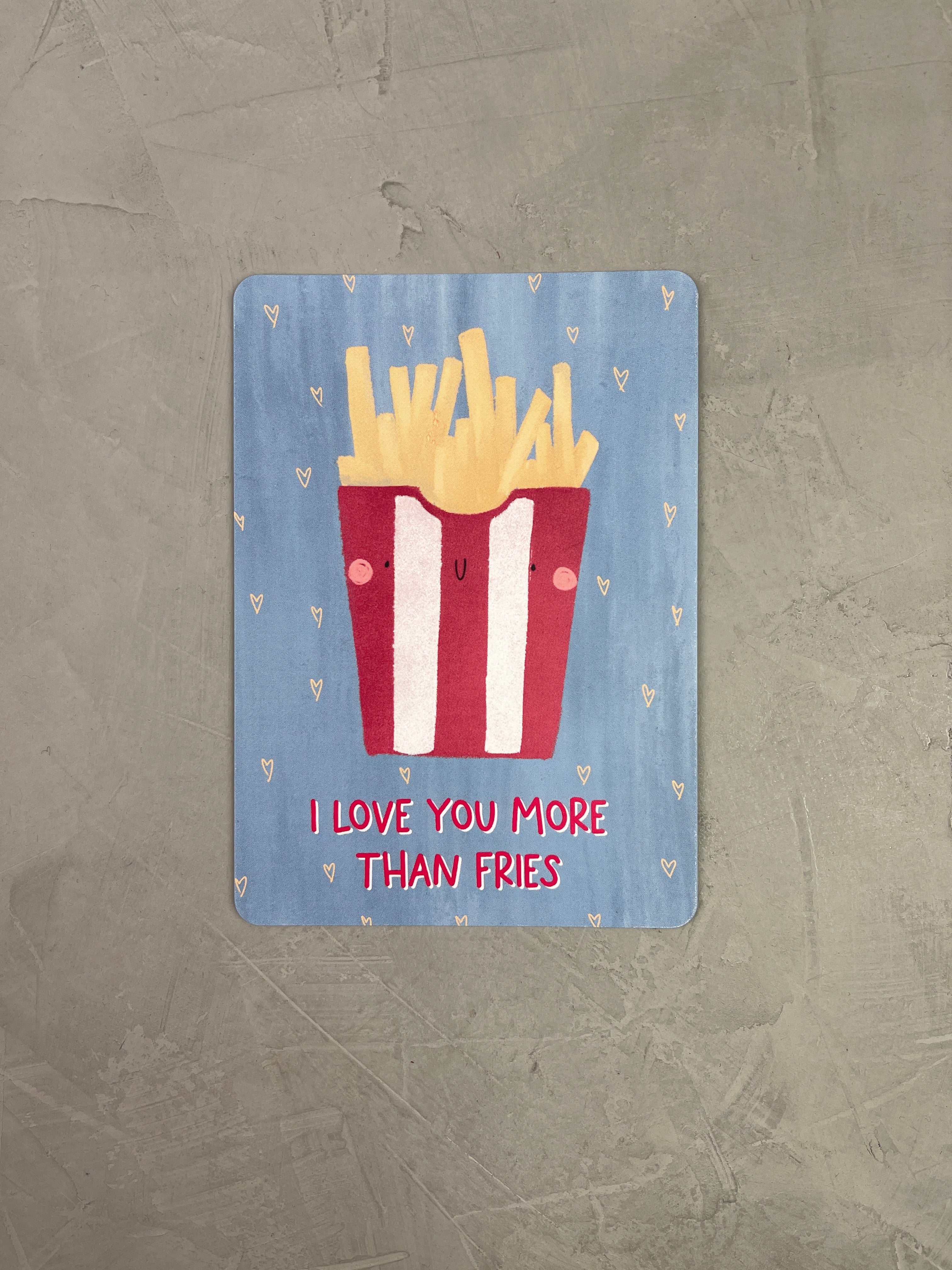 Freibadfritten - I love you more than fries