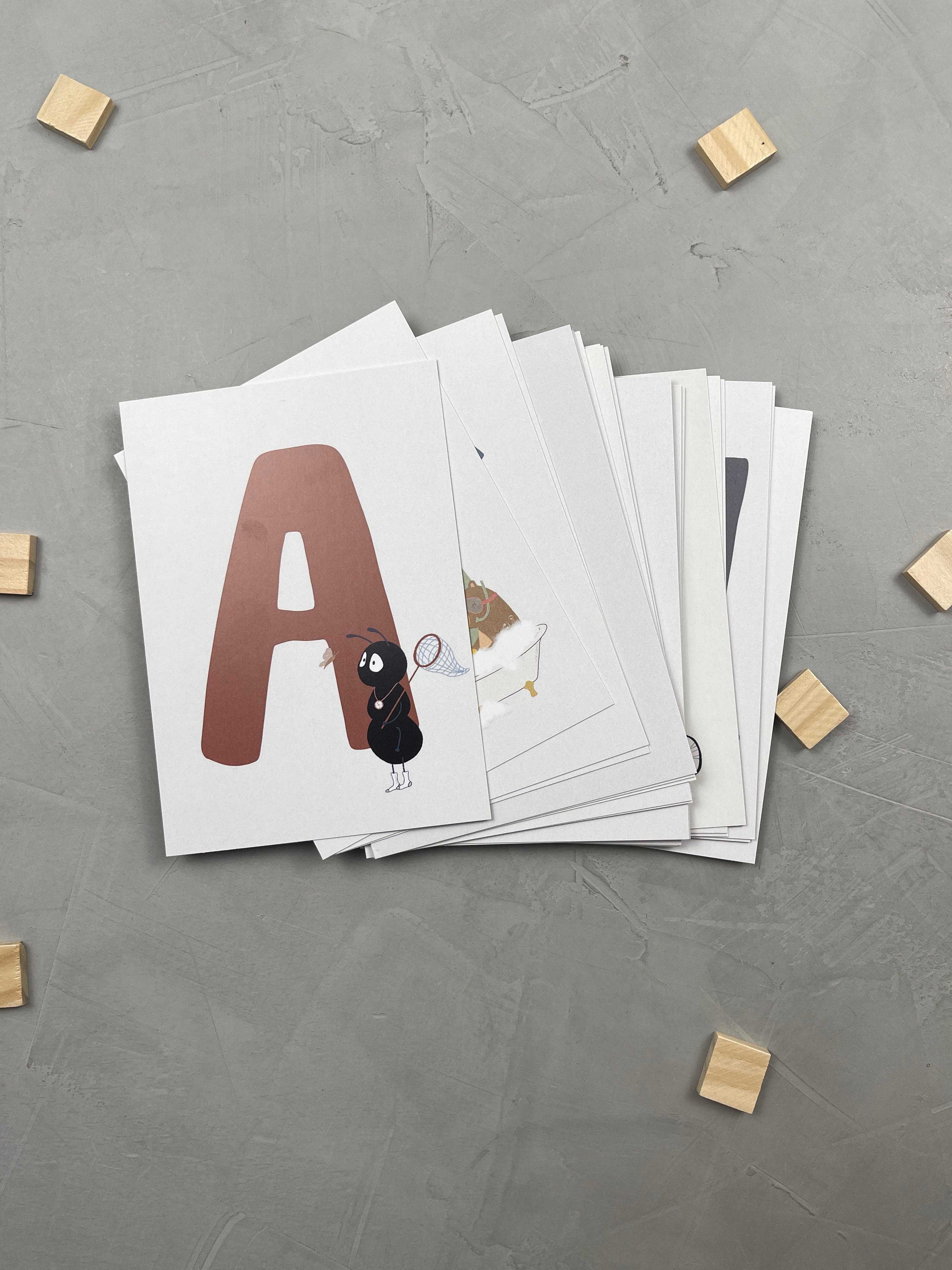 Buchstabenkarten A-Z