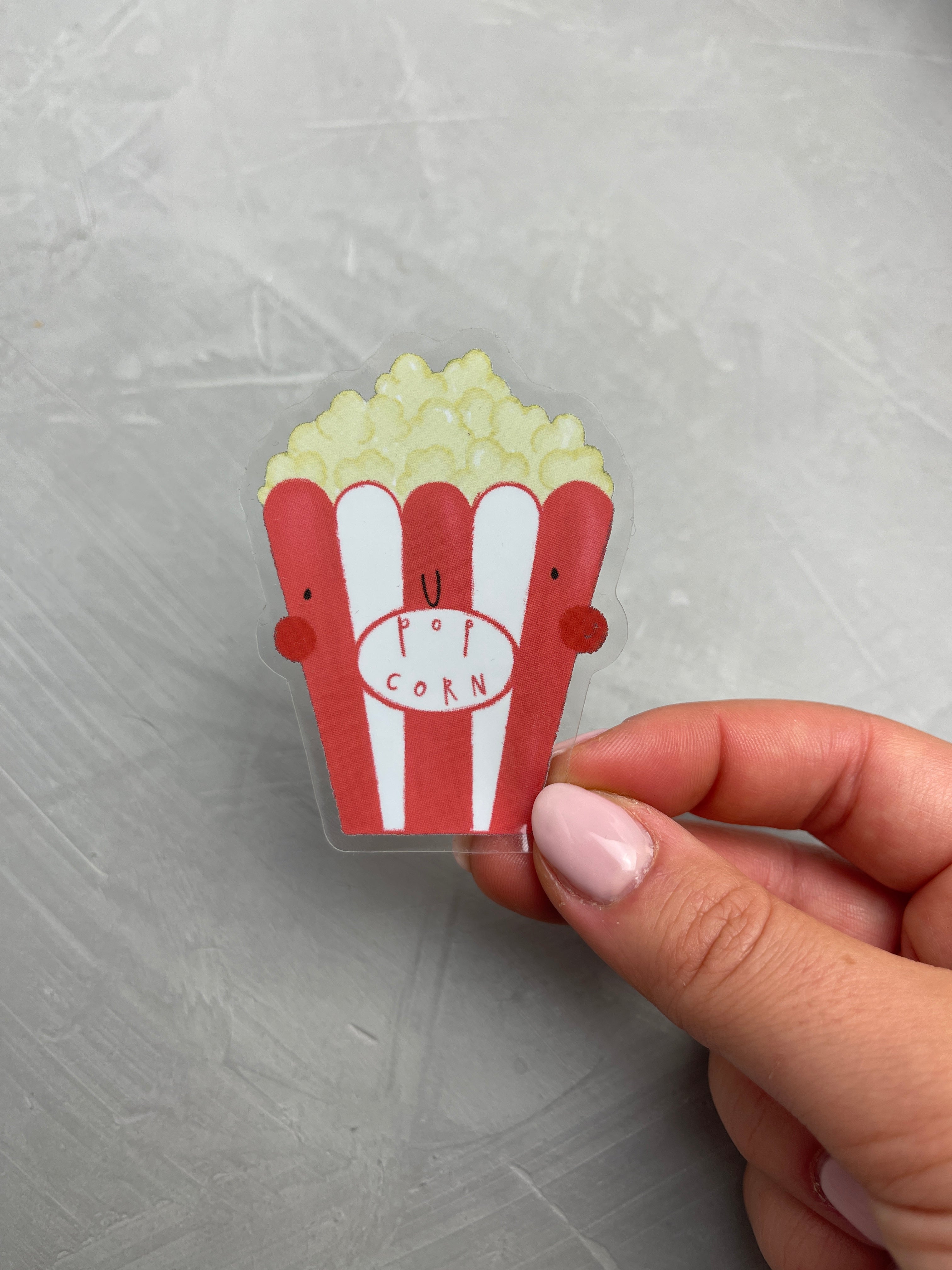 XXL transparenter Sticker - Movienight