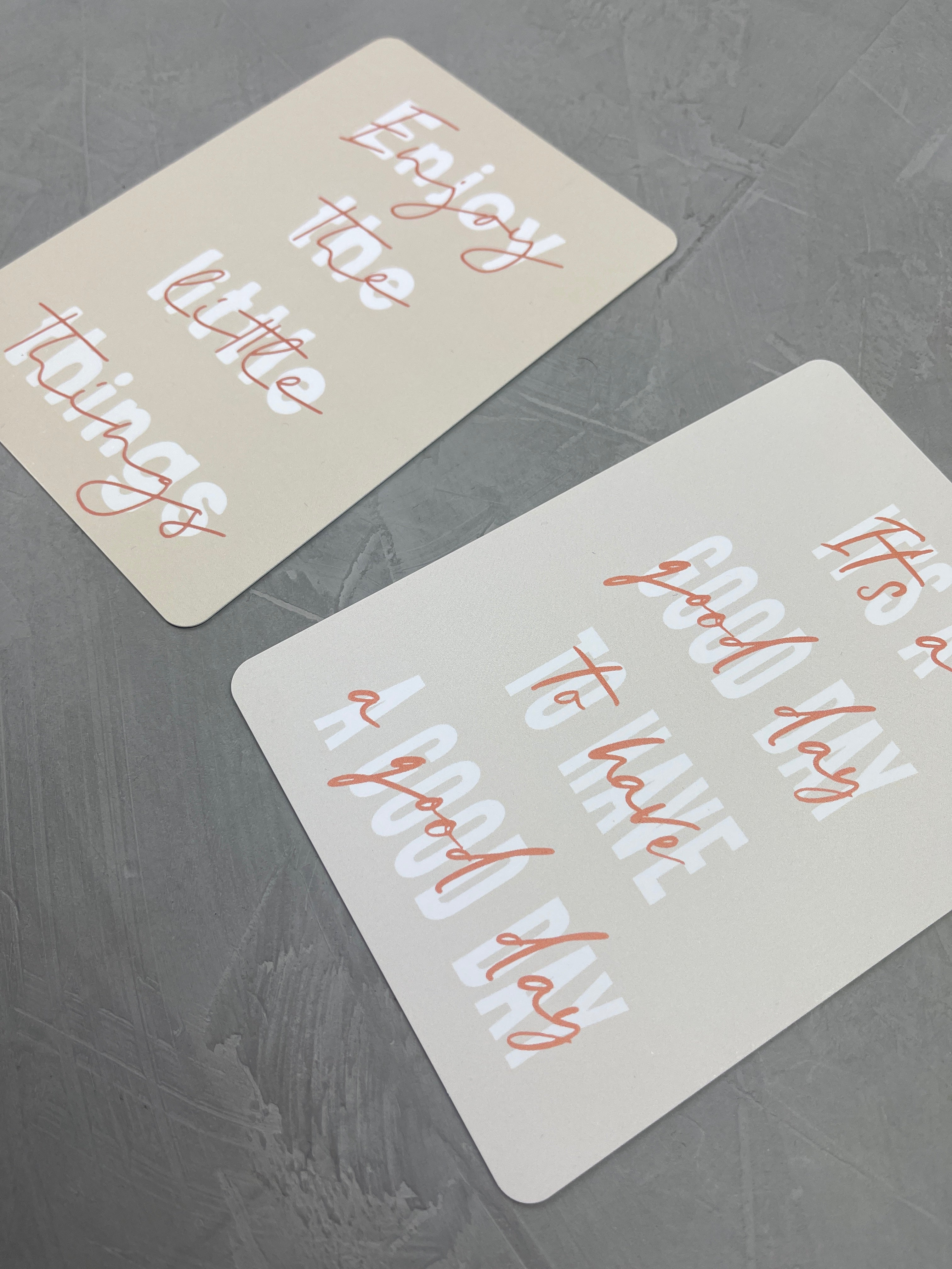 Postkarten 2er Set: good day & little things