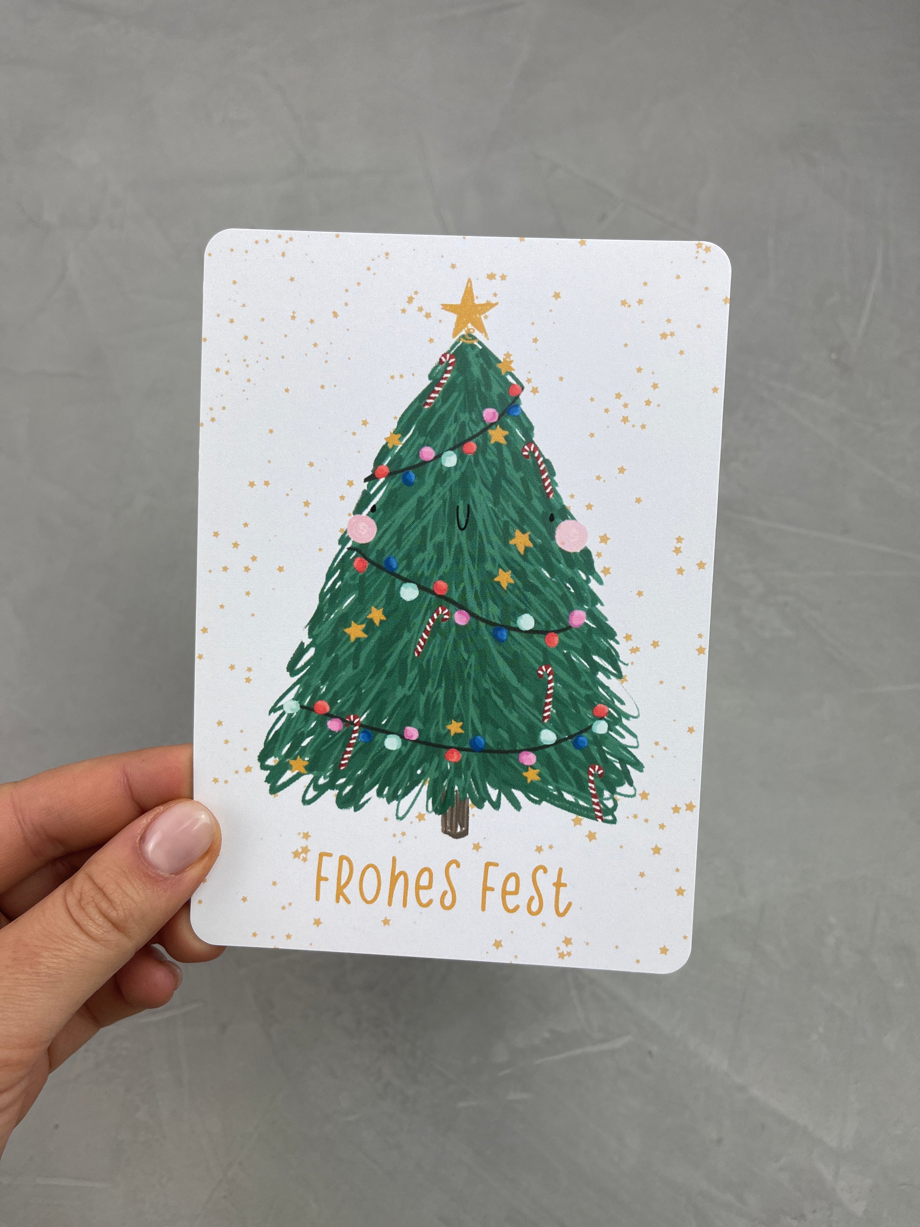 Postkarte - Frohes Fest